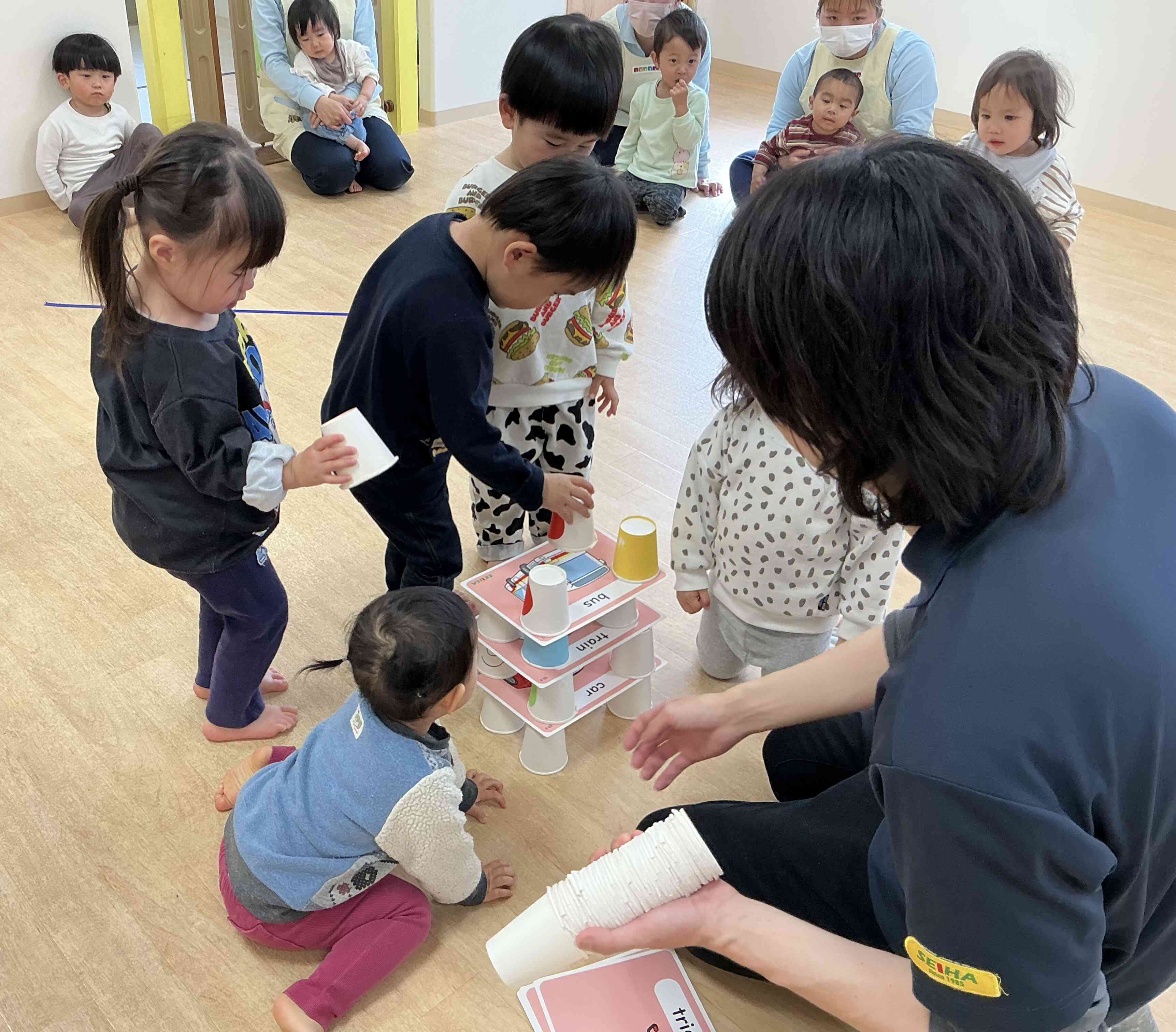 タワー作ったよ！