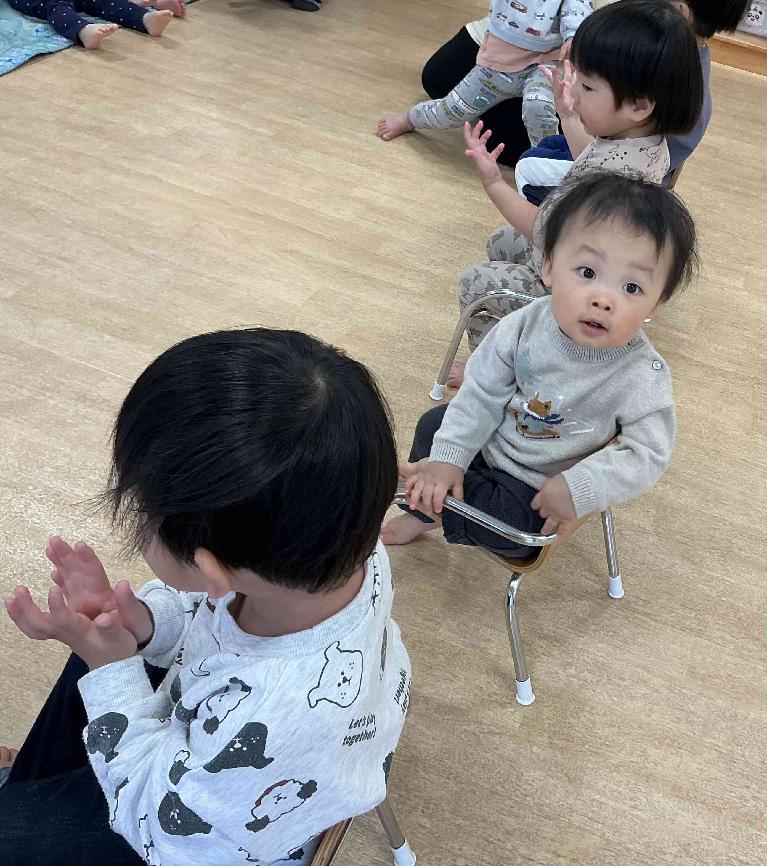 子育て広場に遊びに来てくれました！