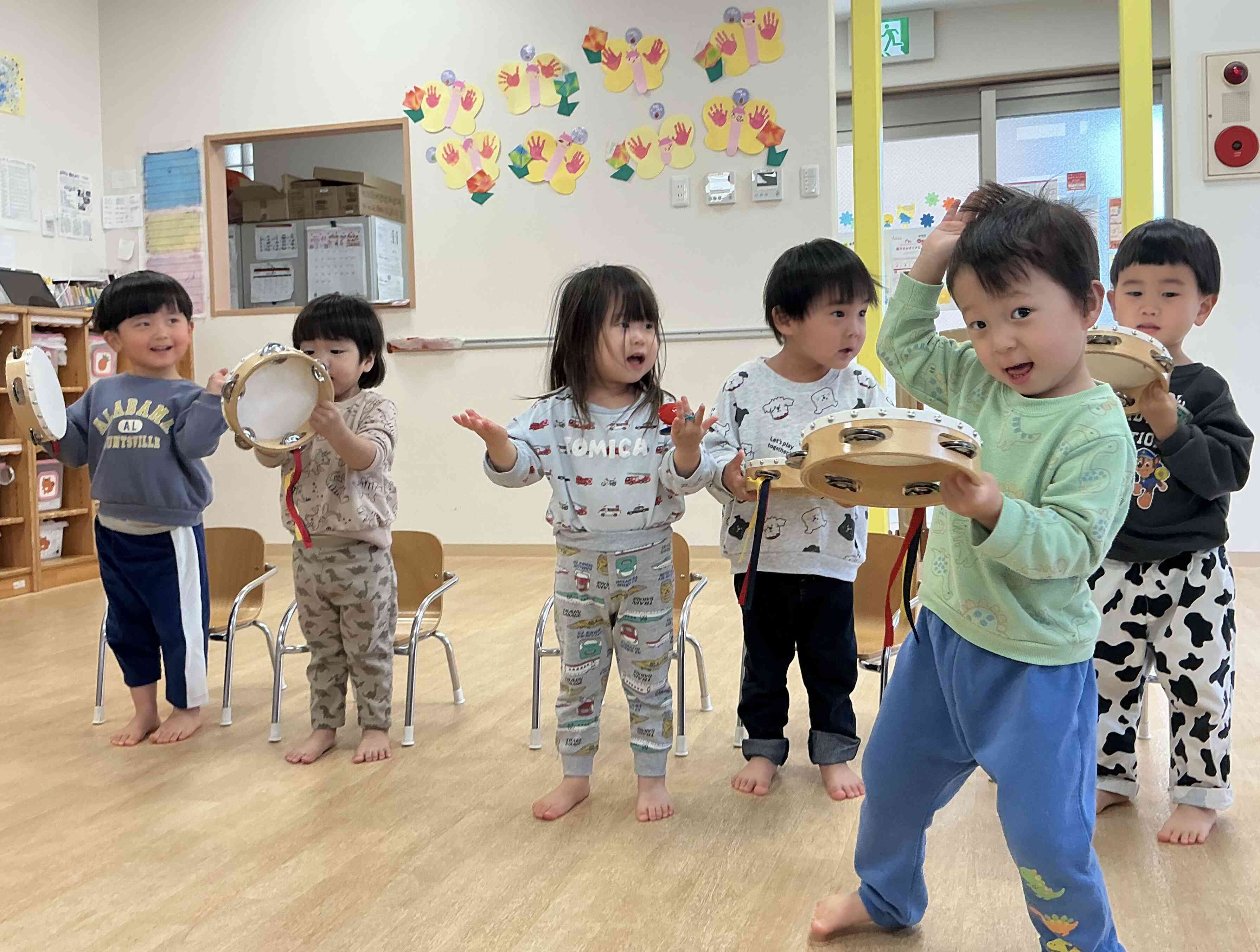 お部屋で過ごしたよ！