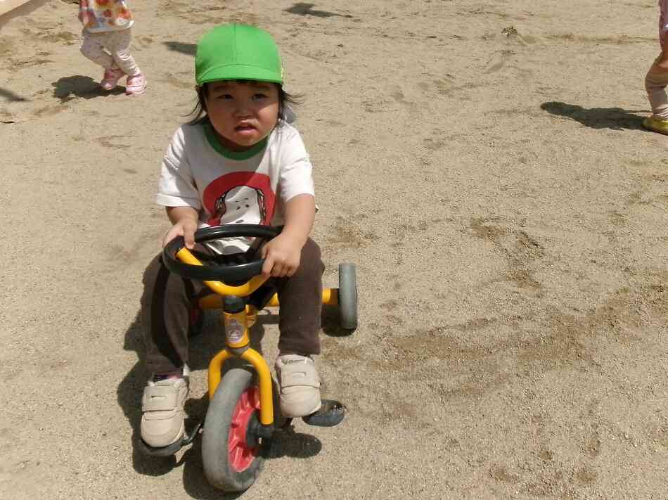 三輪車にも挑戦！！