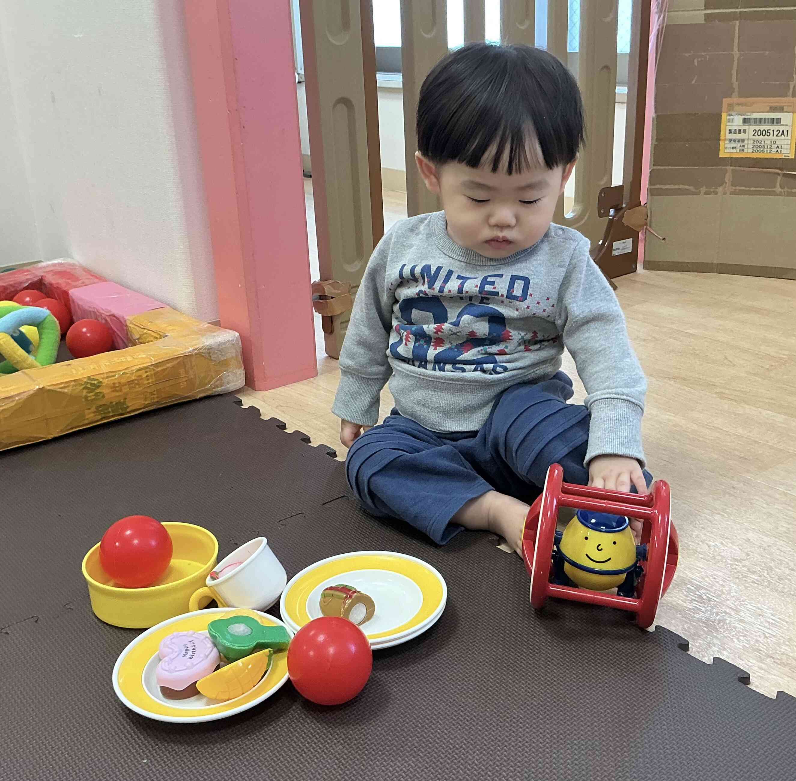 コロコロ〜〜！楽しいね！