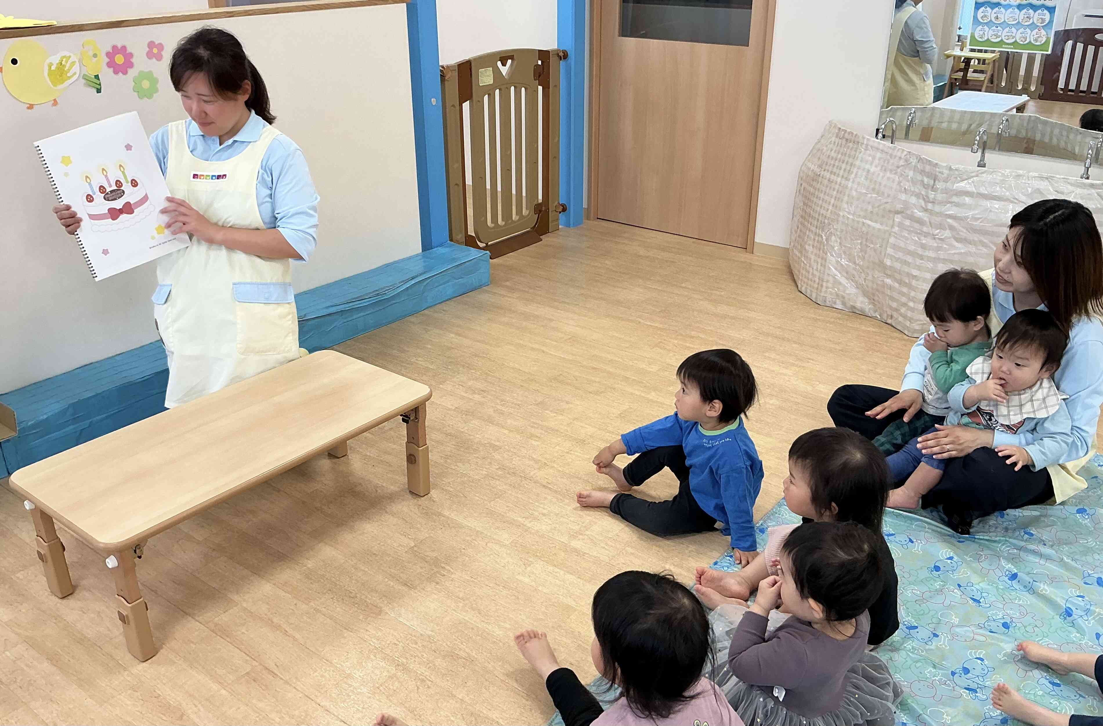 先生の出し物！おもしろかったね！