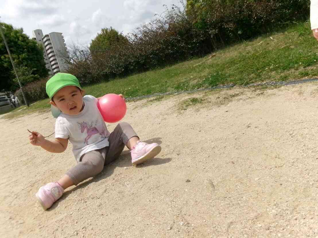 ボール遊びでいっぱい走ったね！