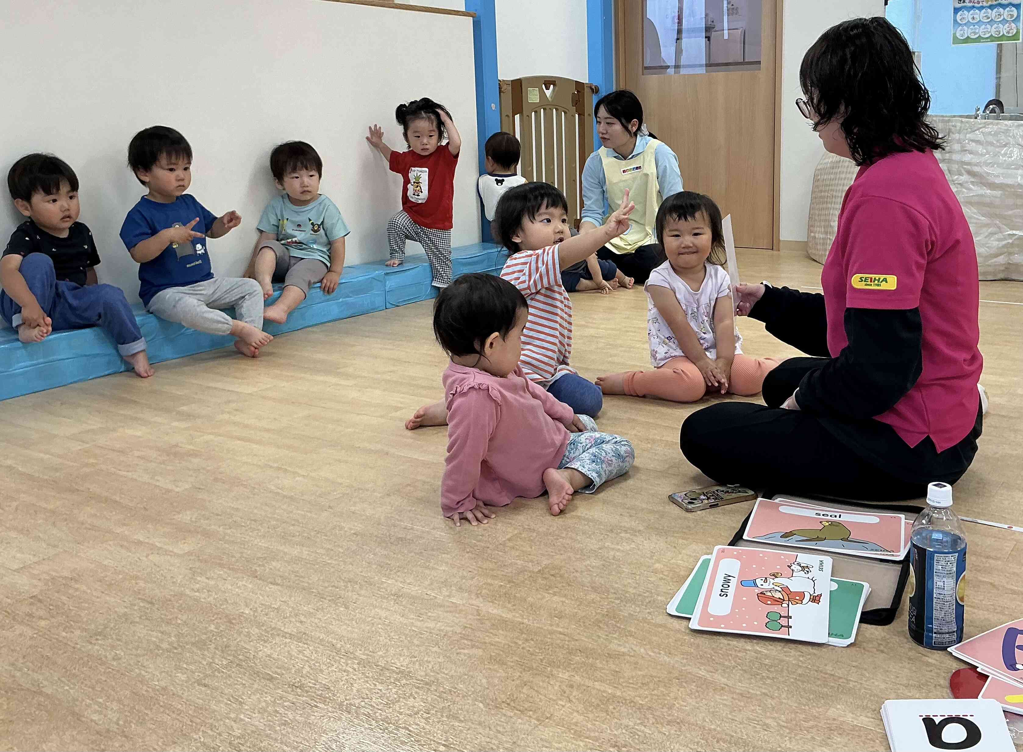 英語遊びをしたよ!