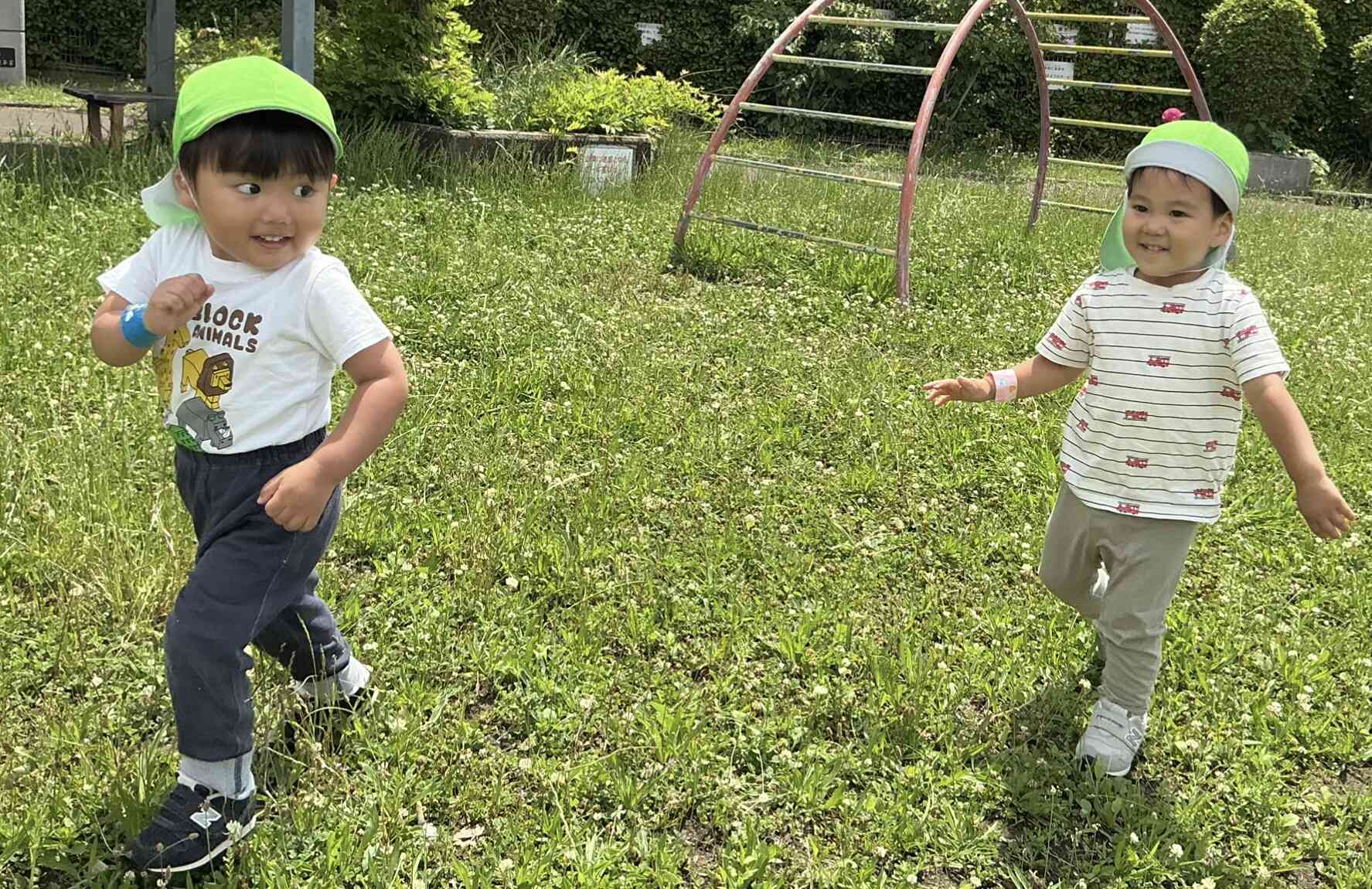公園で遊んだよ〜⭐️｜ニチイキッズ長曽根保育園｜ニチイキッズ