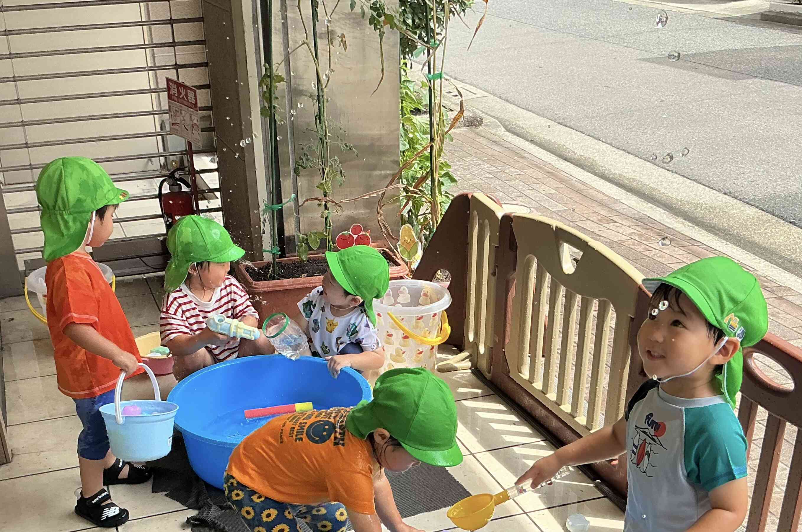 暑い日も元気に過ごしたよ♪