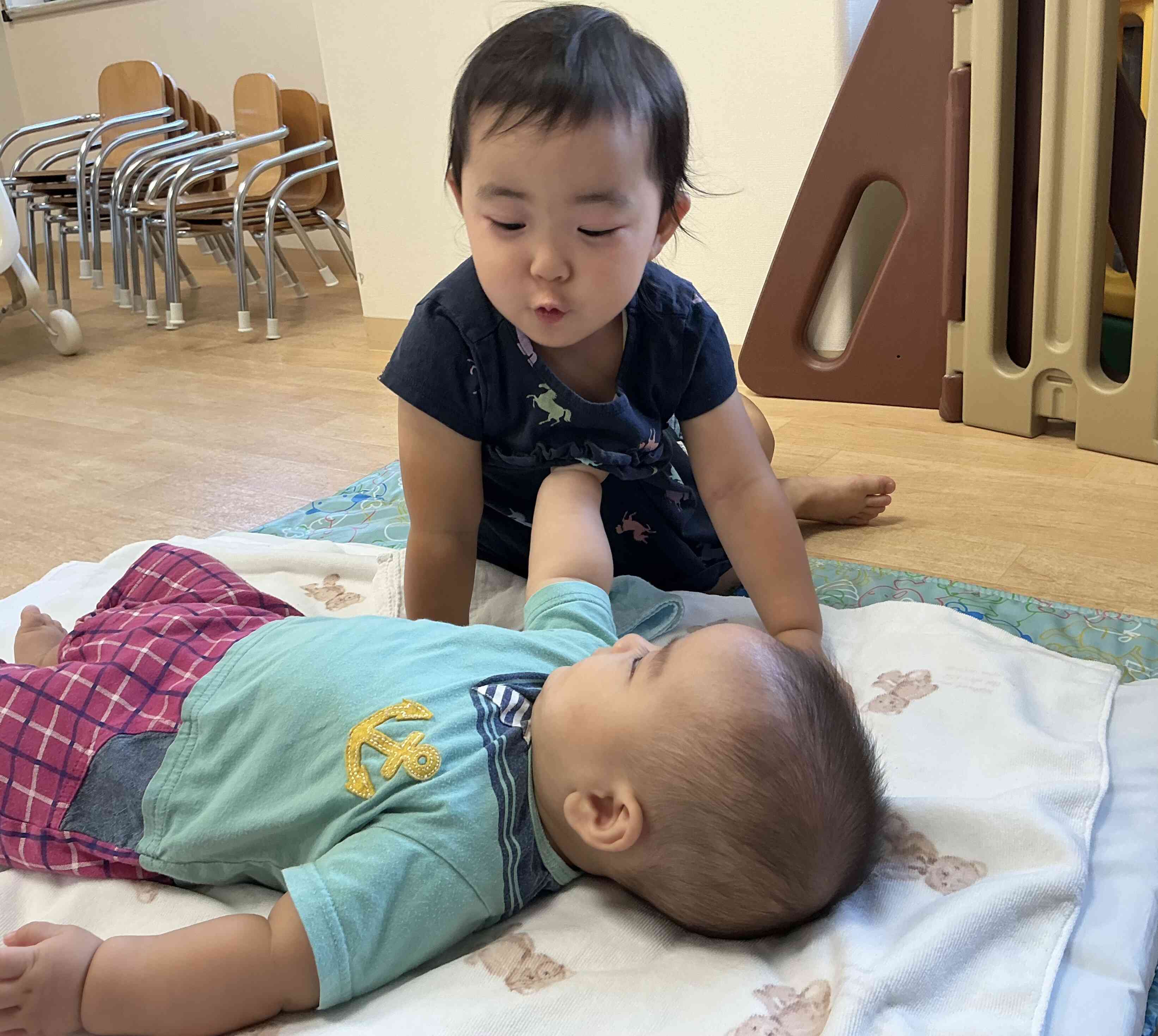 ミルク飲んだのかな?
