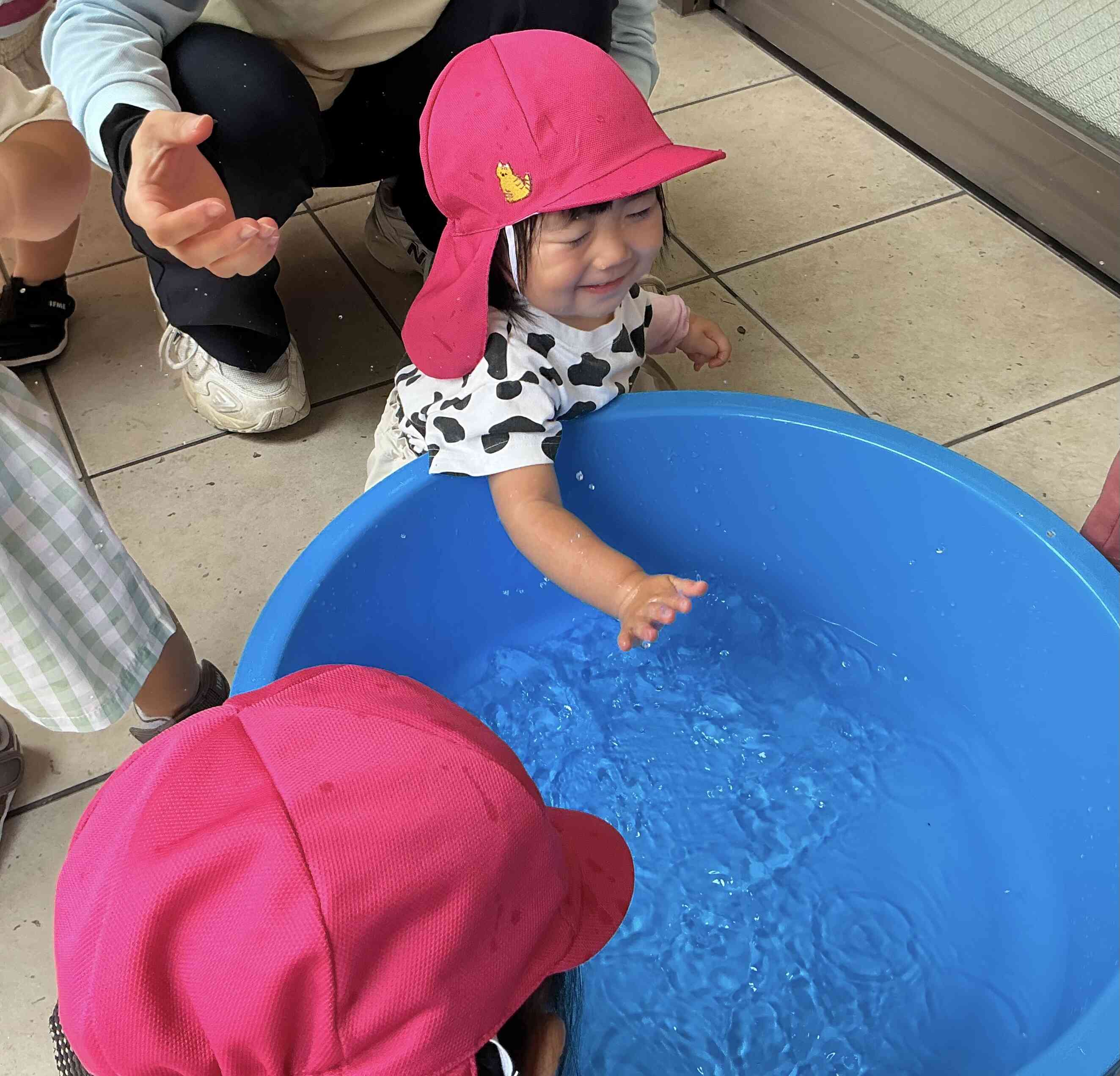 今日から水遊びが始まりました♪