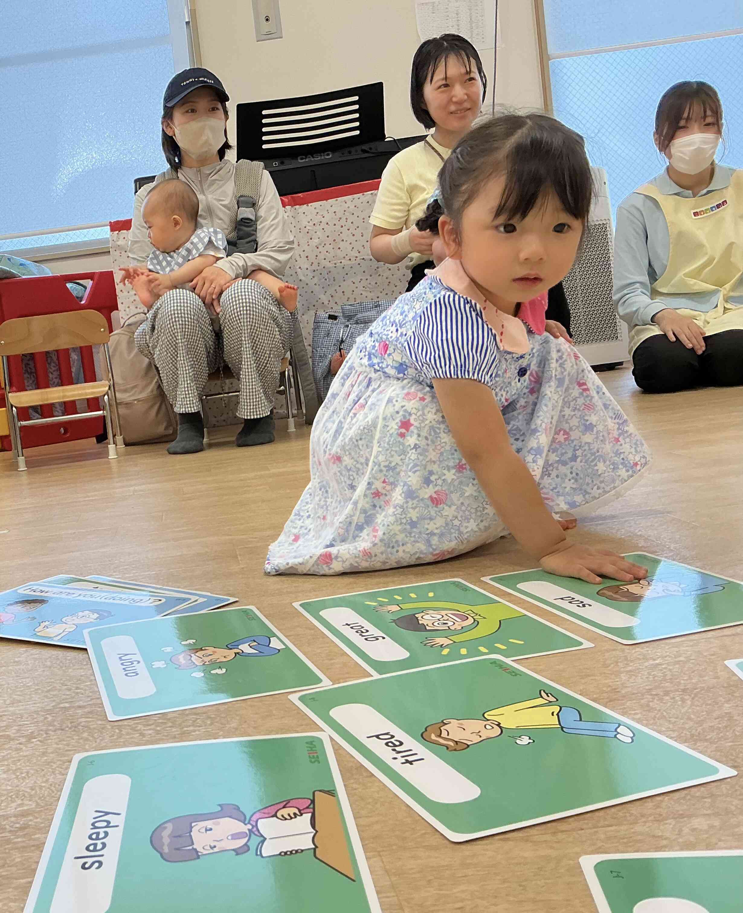 地域のお友だちも英語あそびに参加したよ！