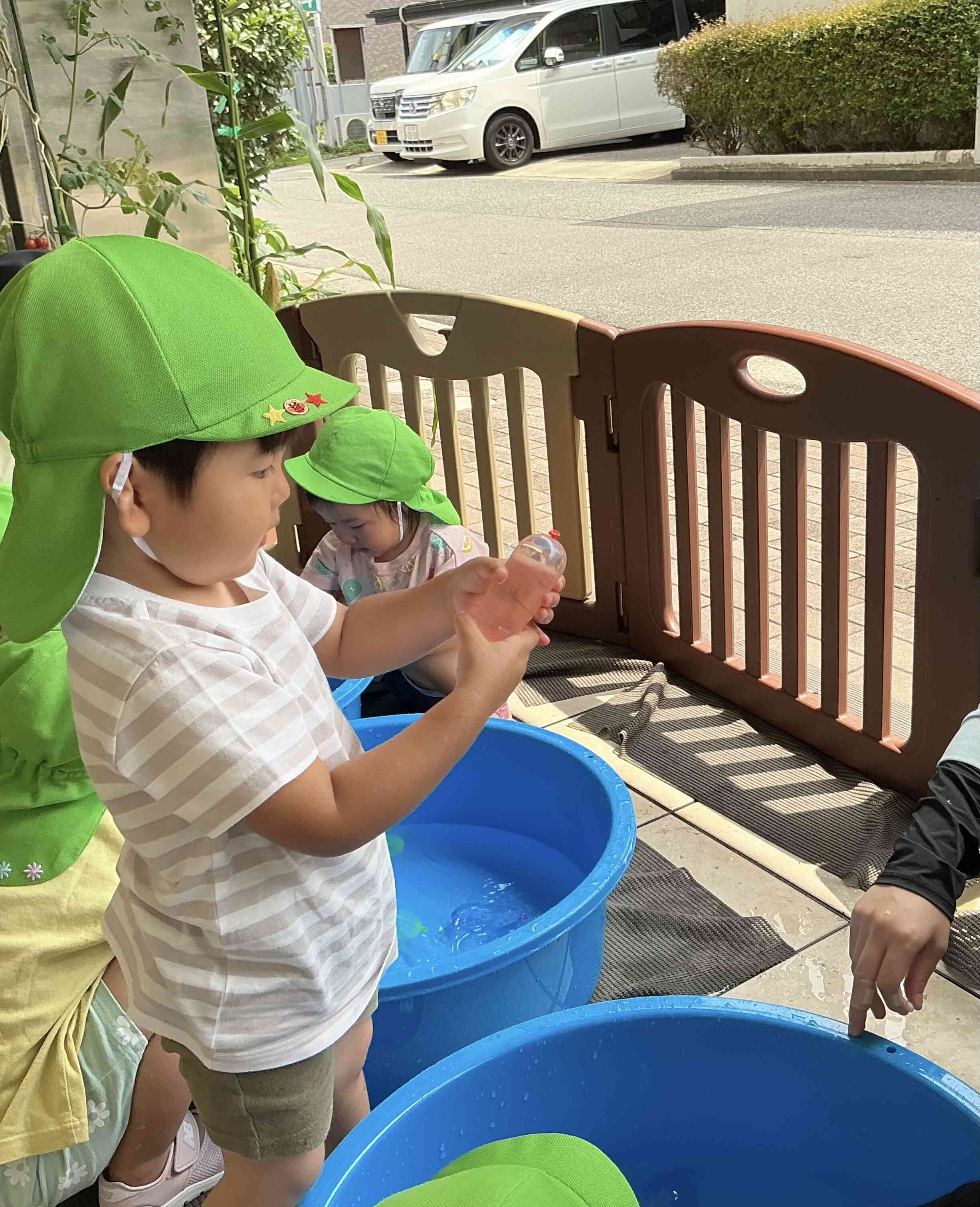 水風船むにむに〜！