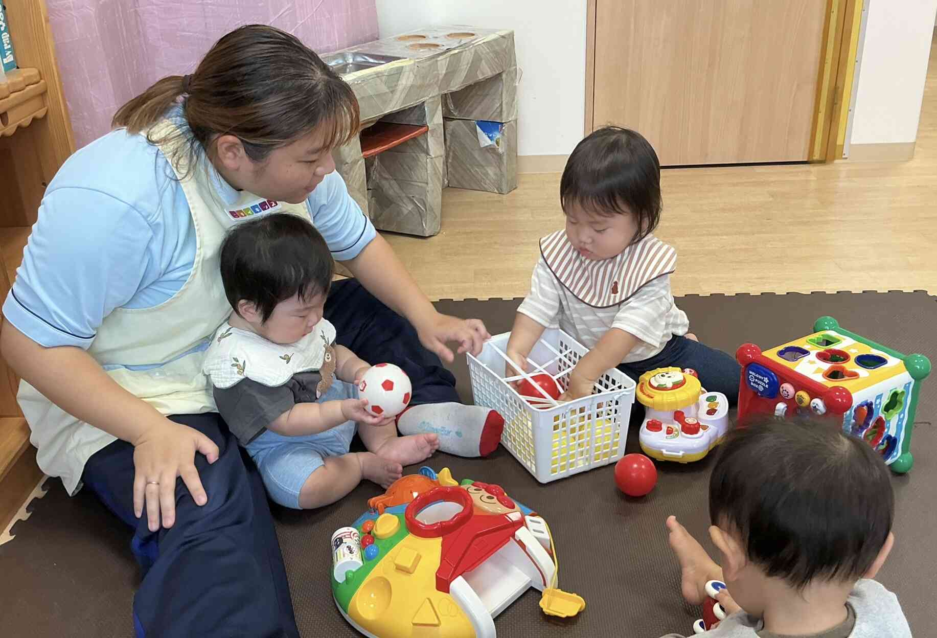 先生と遊んだよ〜！