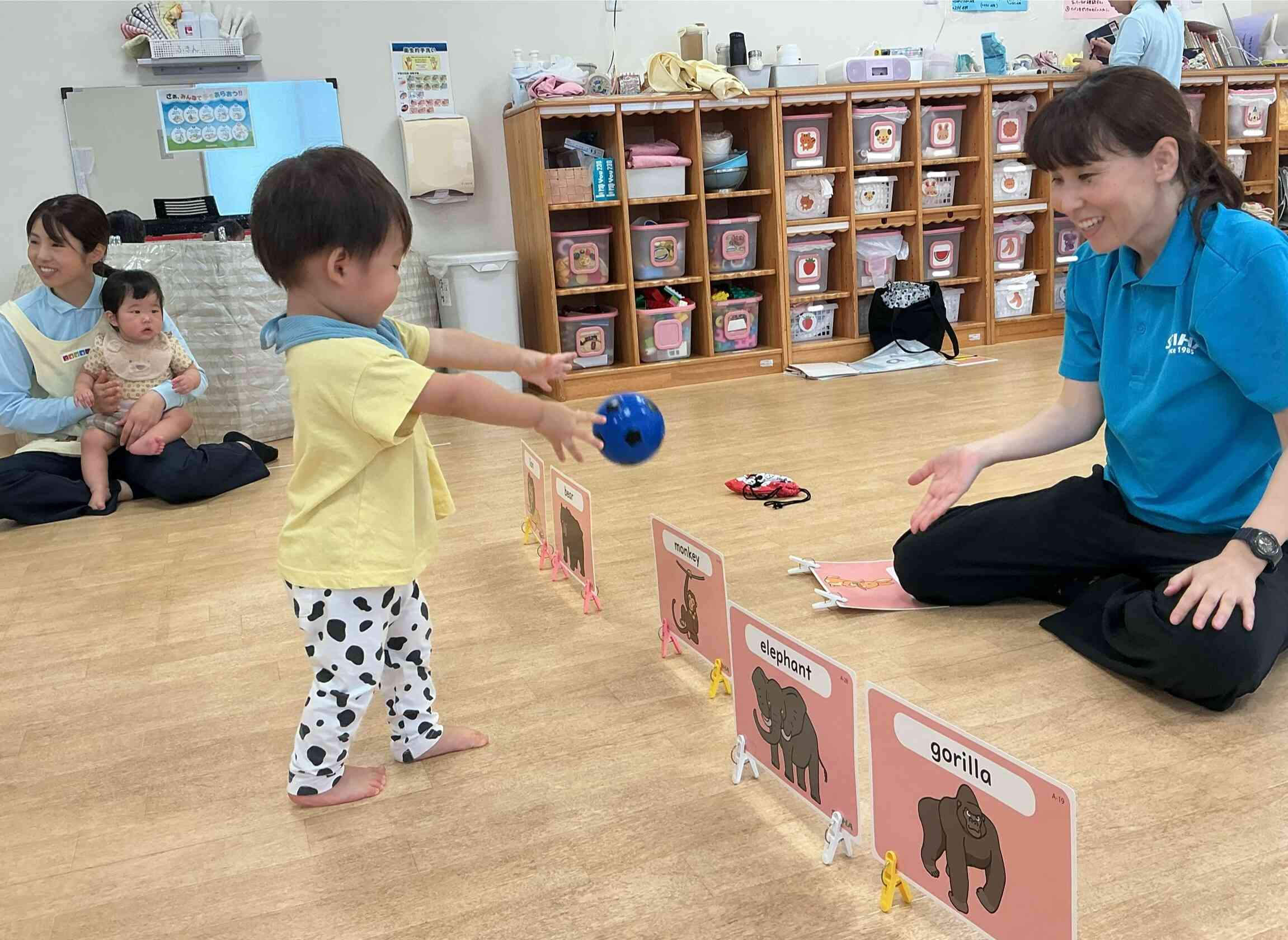 英語遊びをしたよ！