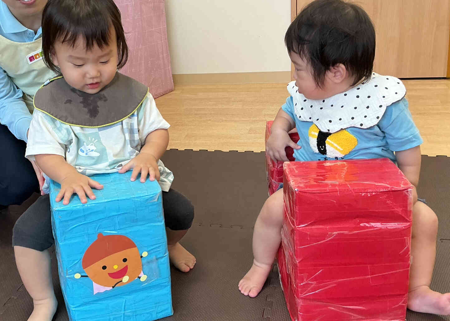 バス楽しいね!