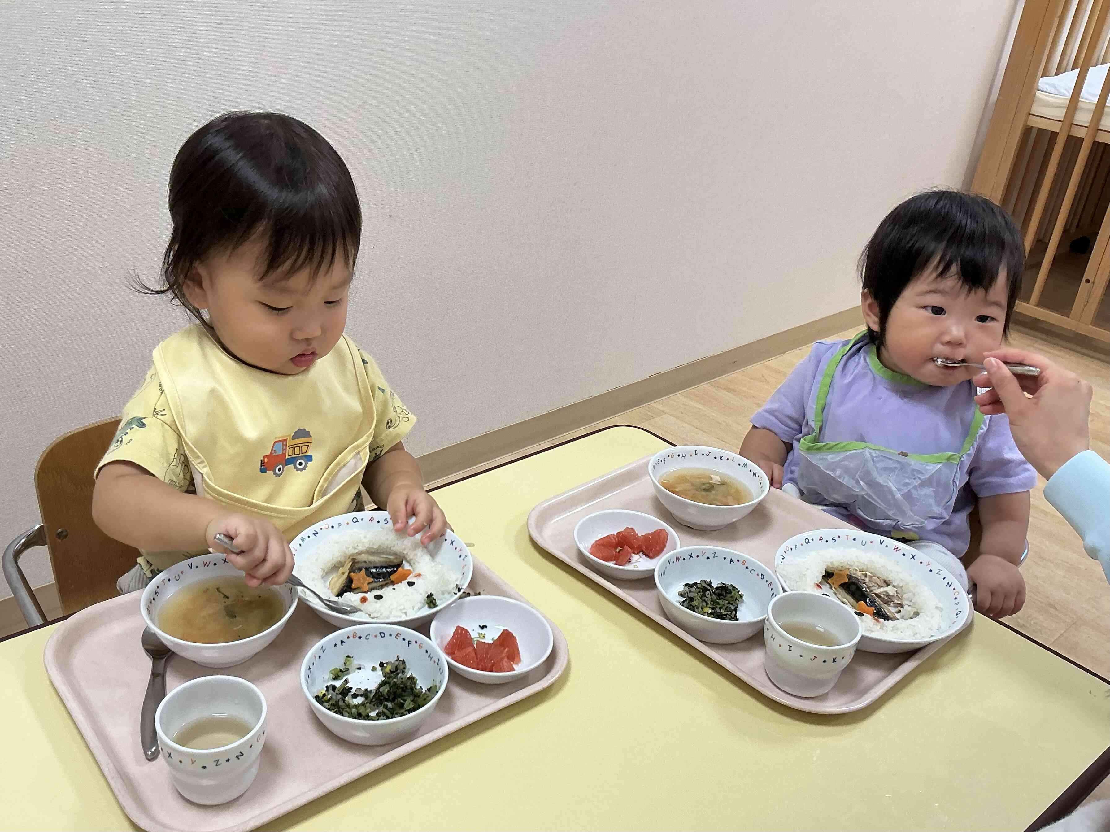可愛い給食美味しかったね〜❤️