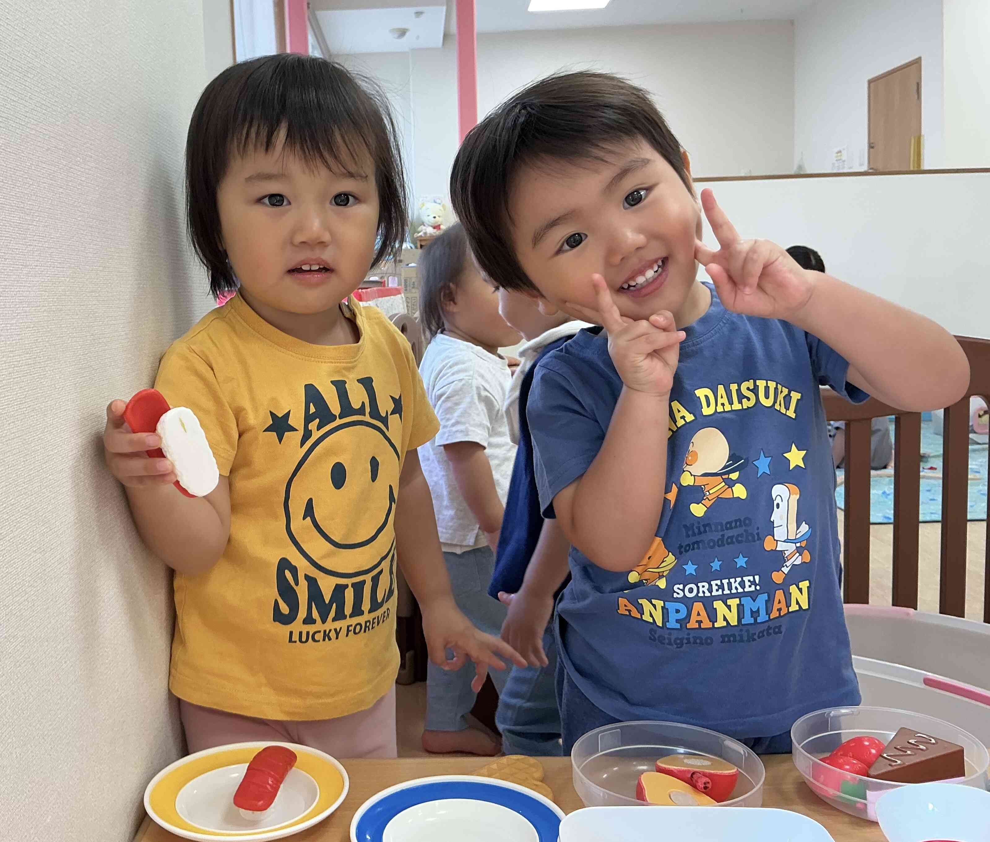 おそとであそんだよ!