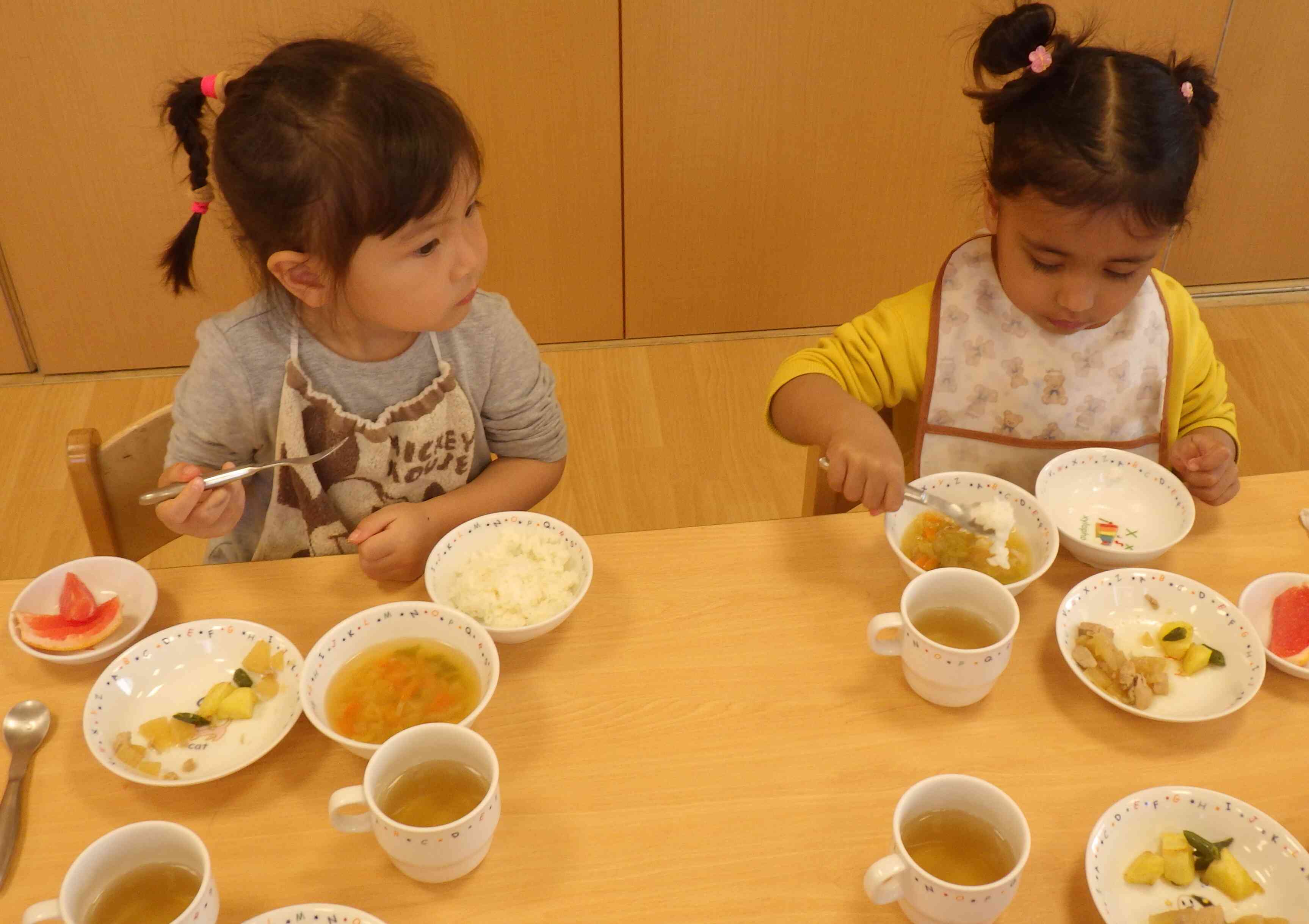だいすきなお給食の時間
