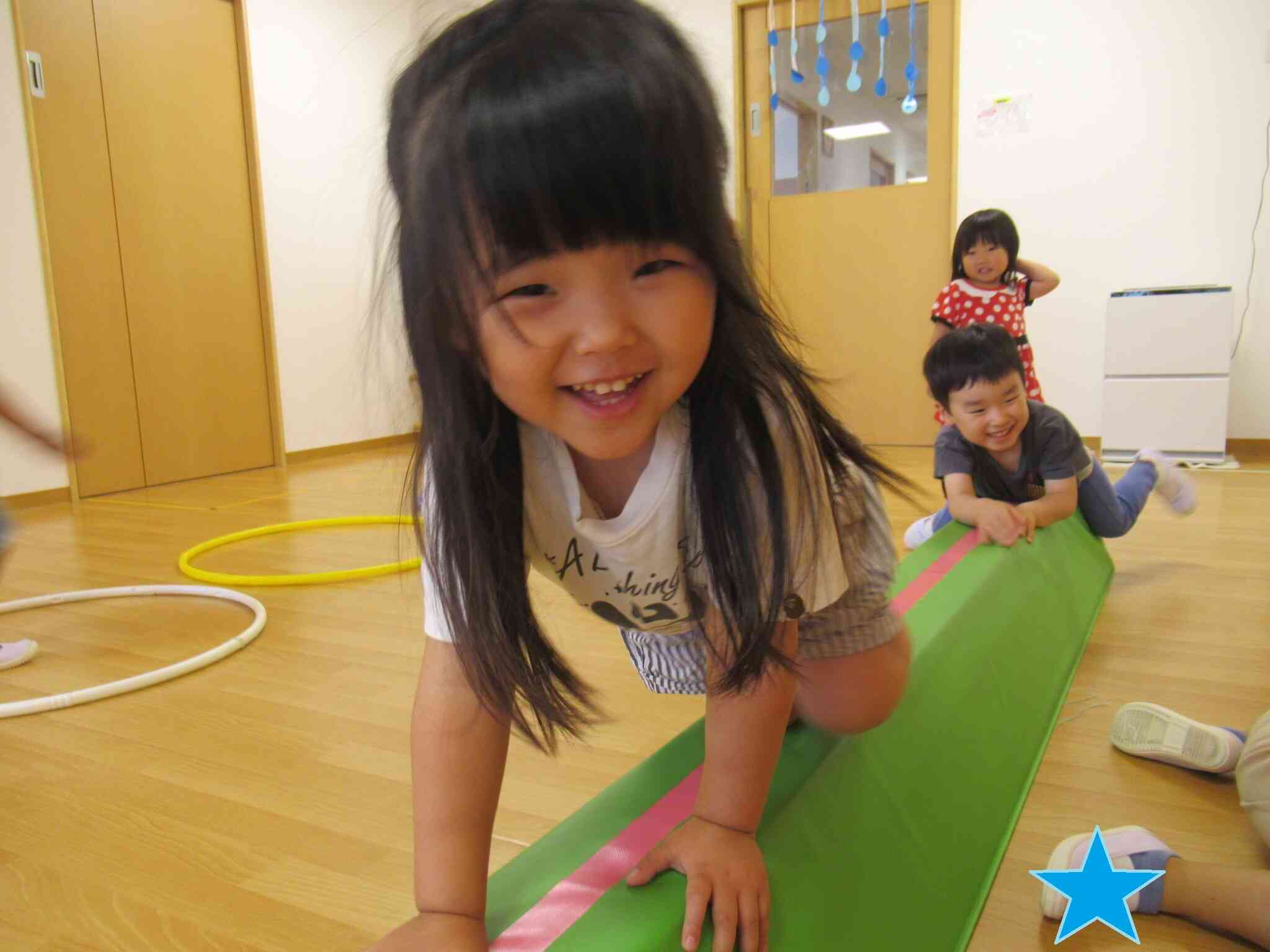 大好きな運動遊び(りす組 3歳児クラス)