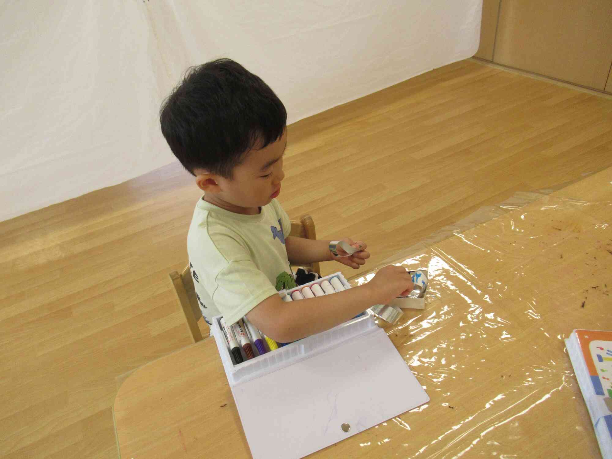 万華鏡作り　