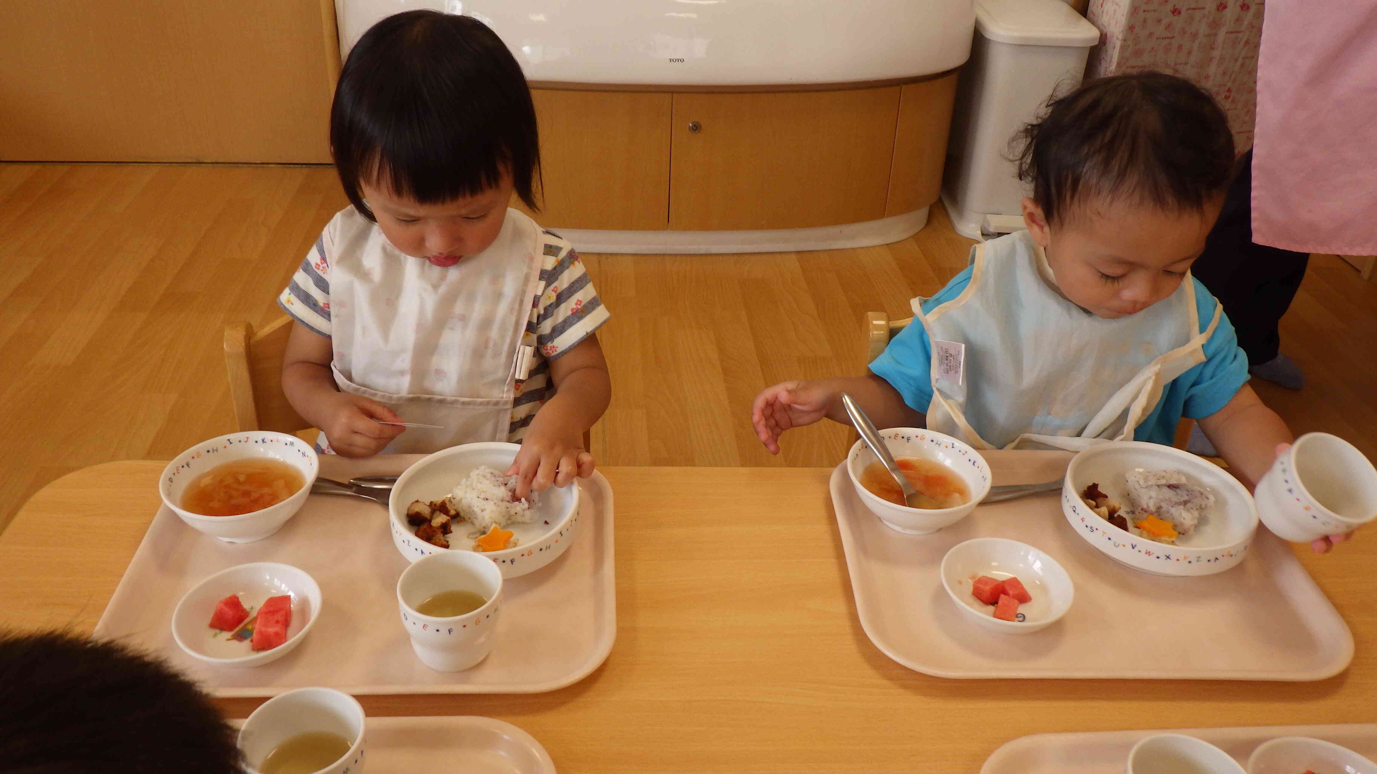 どれから食べようかな～？