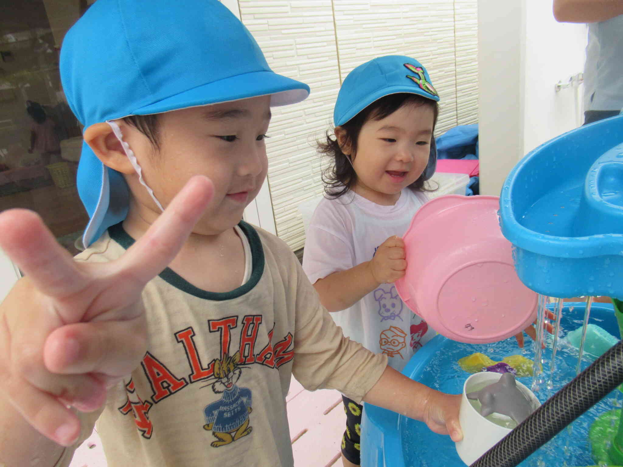 ダイナミックに楽しんだ水遊び！！！