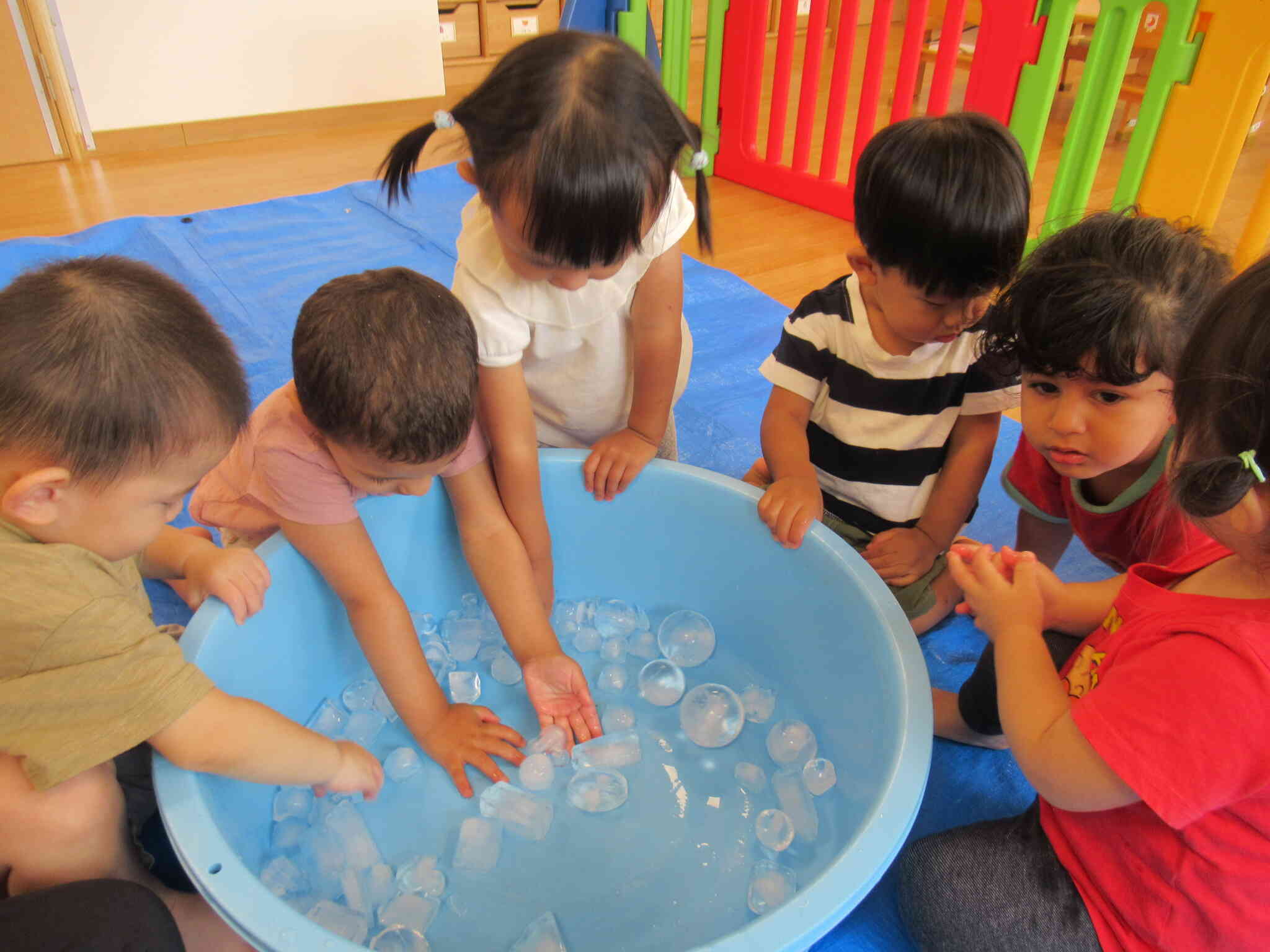 氷遊びを楽しみました！