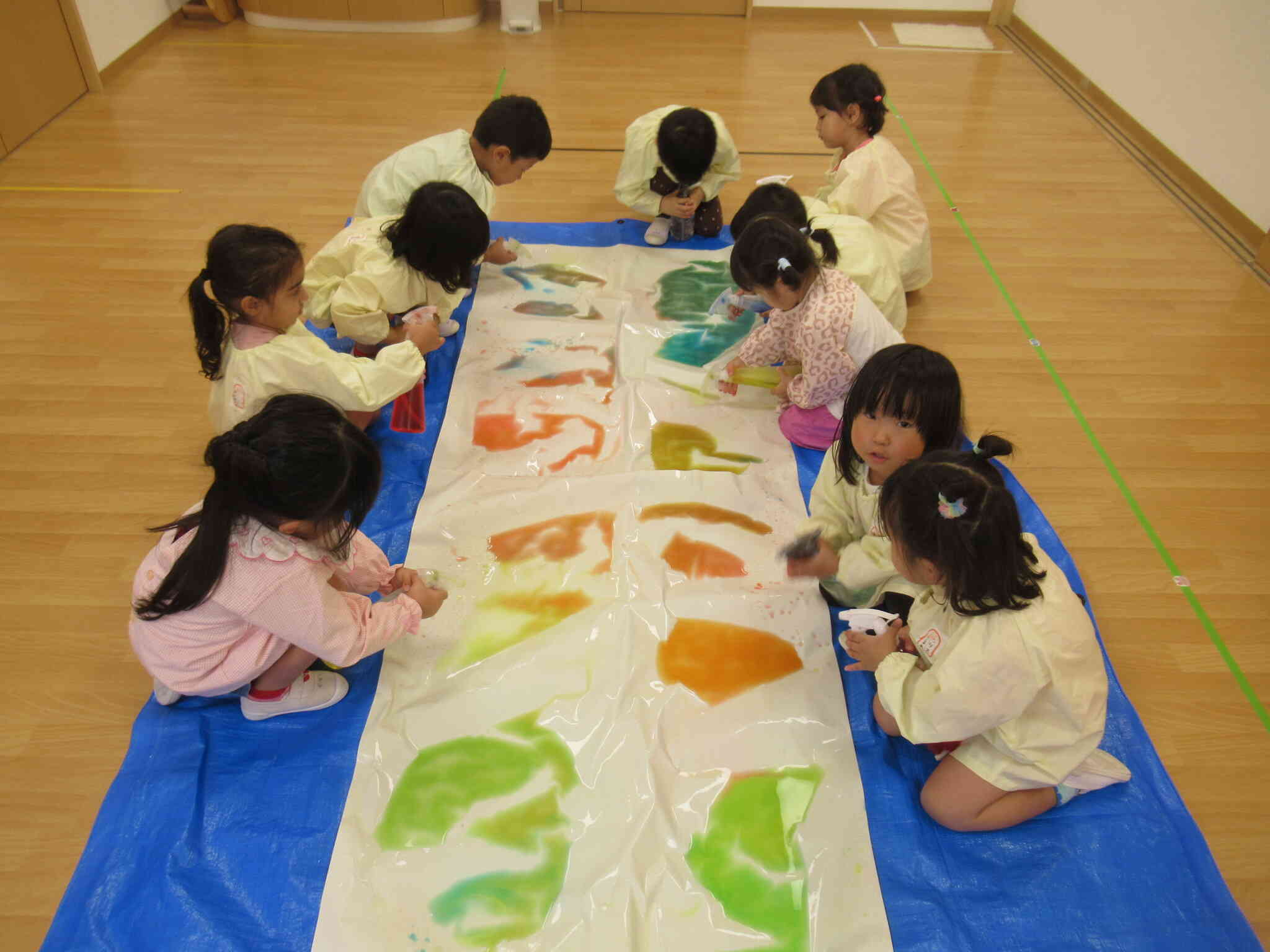 ‘シュッ‘とするとどうなるかな？