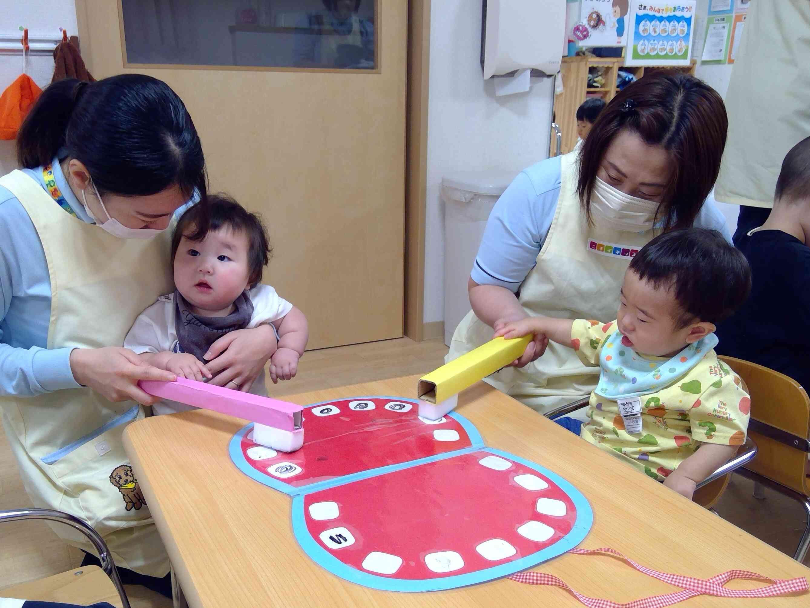 ひよこ組さんも挑戦