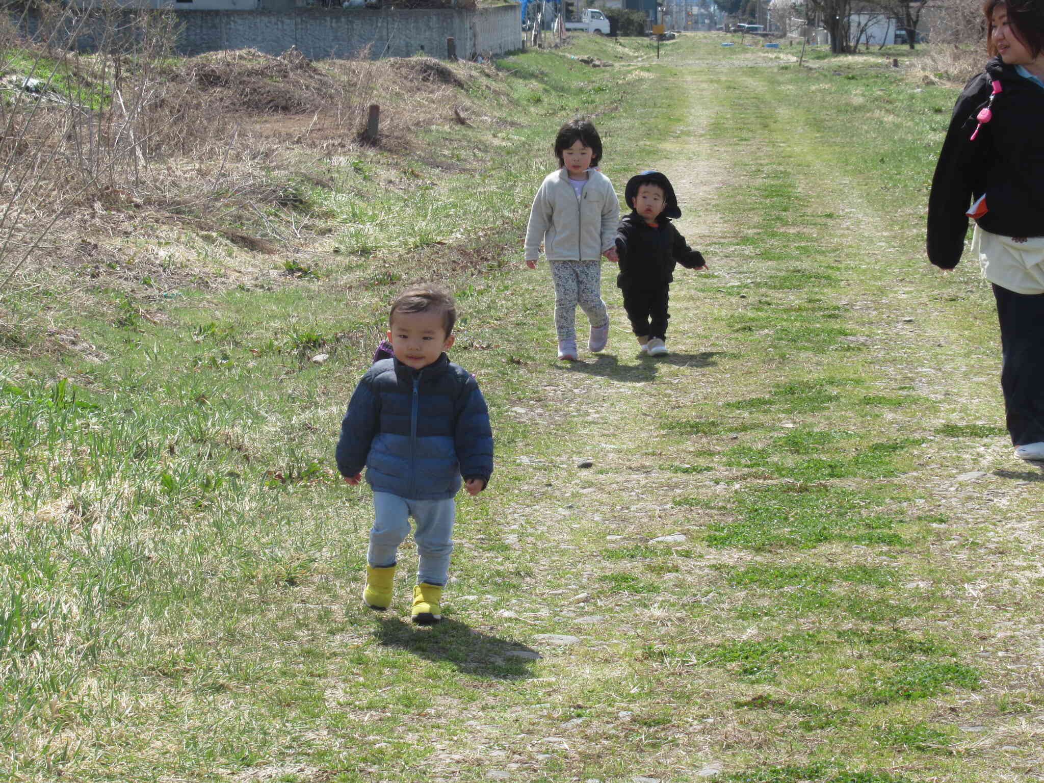 一緒に歩こう♪