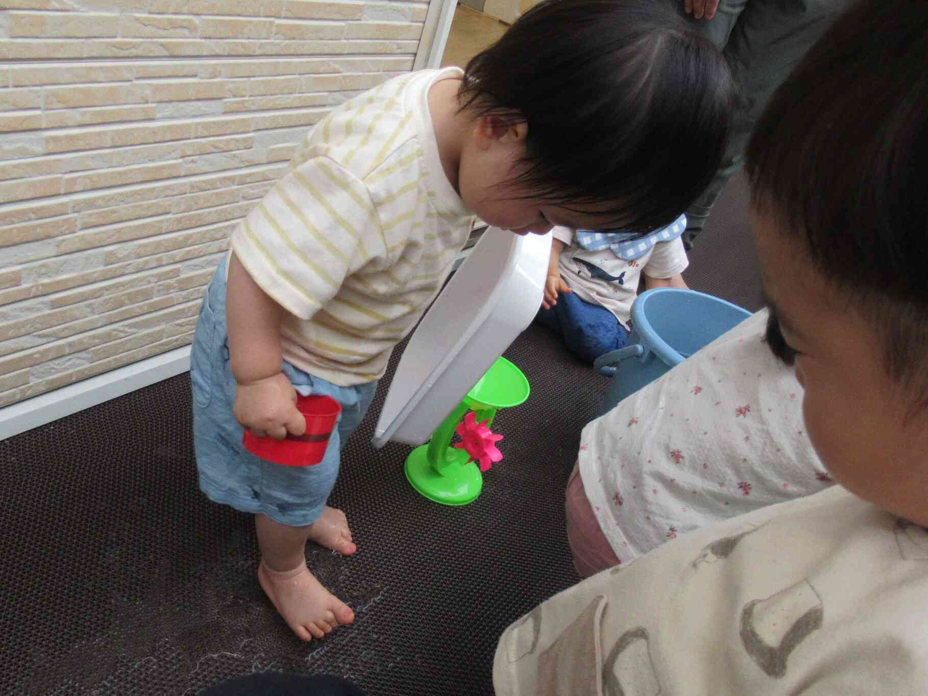 お水気持ちよかったね～♡