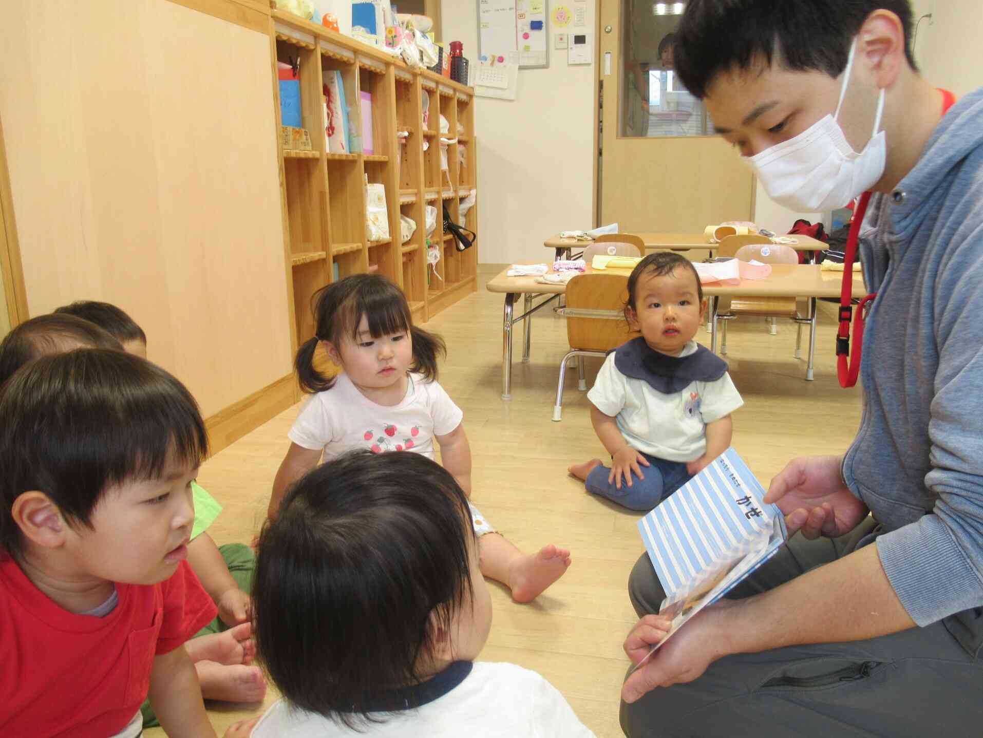 あひる組　お父さん先生ようこそ！