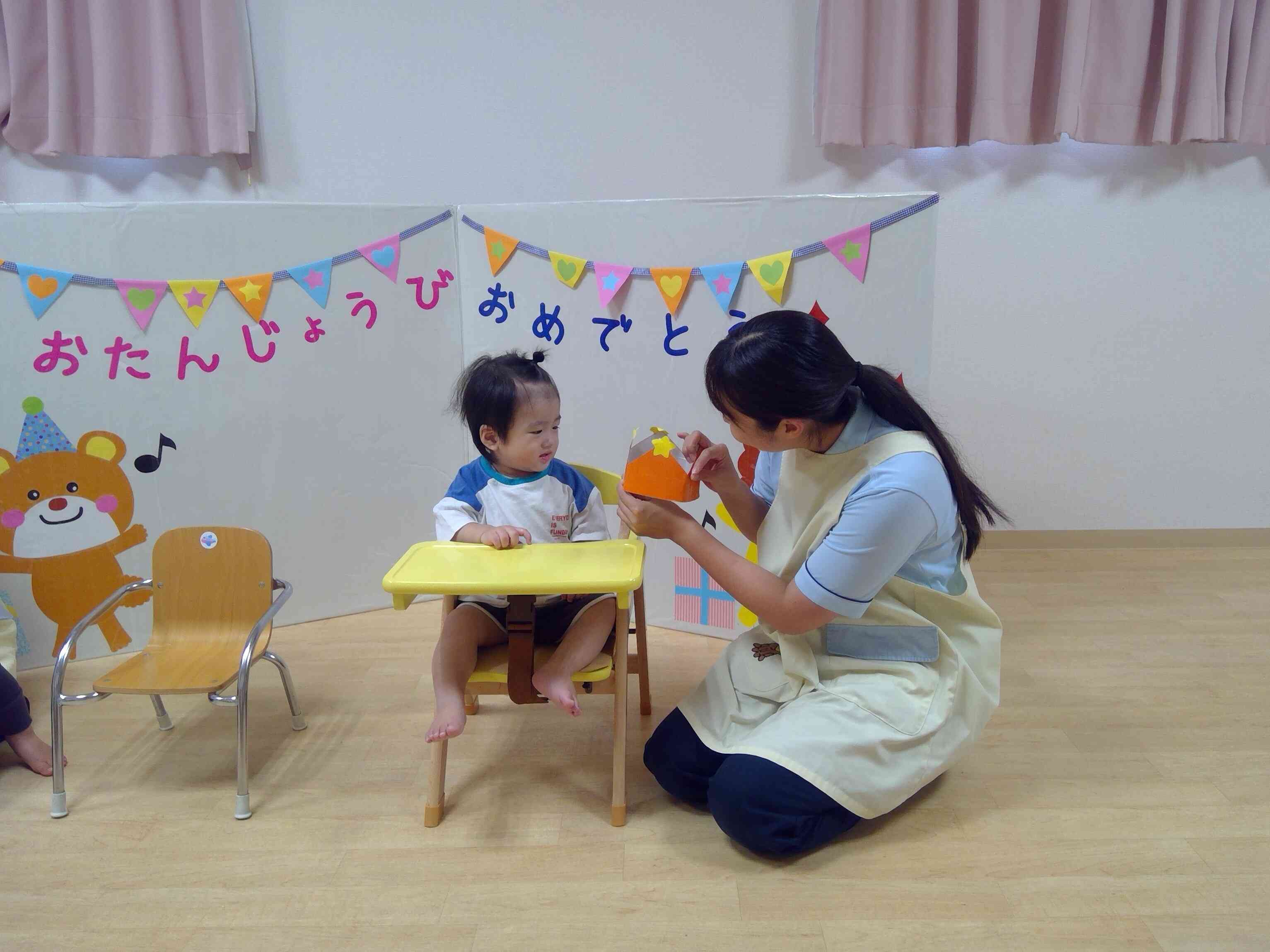 6月生まれの誕生会