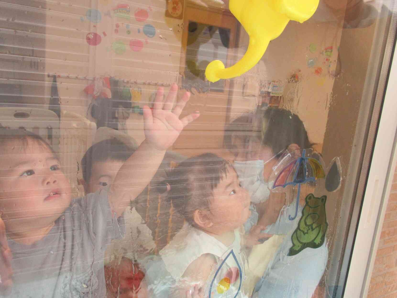 室内遊びのお友達へ涼のおすそ分け…
