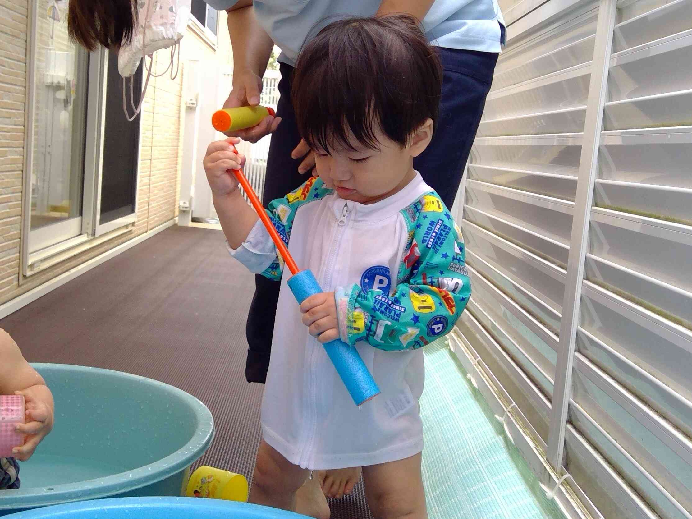 力を込めて…