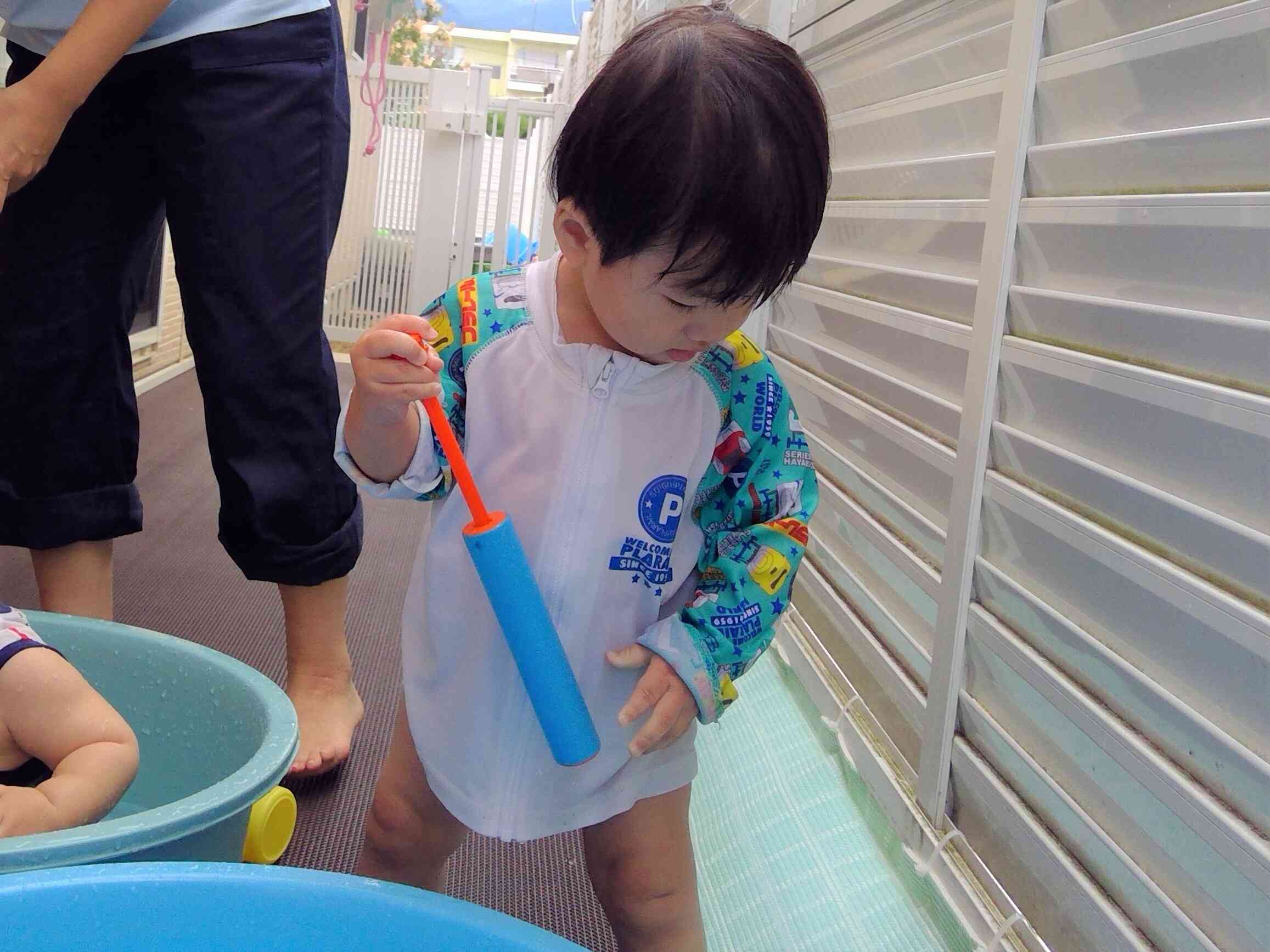 ん？水の音がしたぞ！？