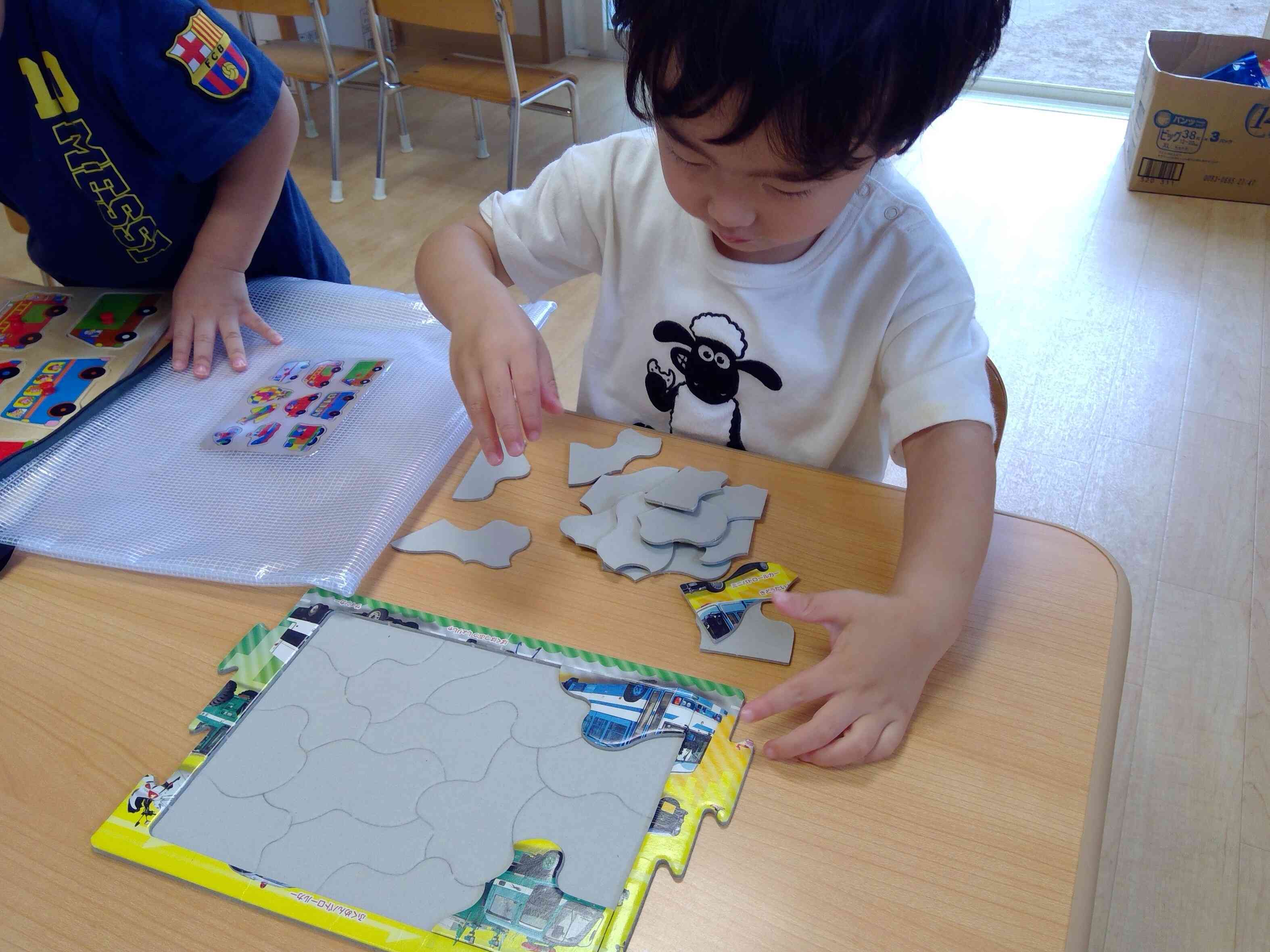 うさぎ組　朝の自由遊び☆