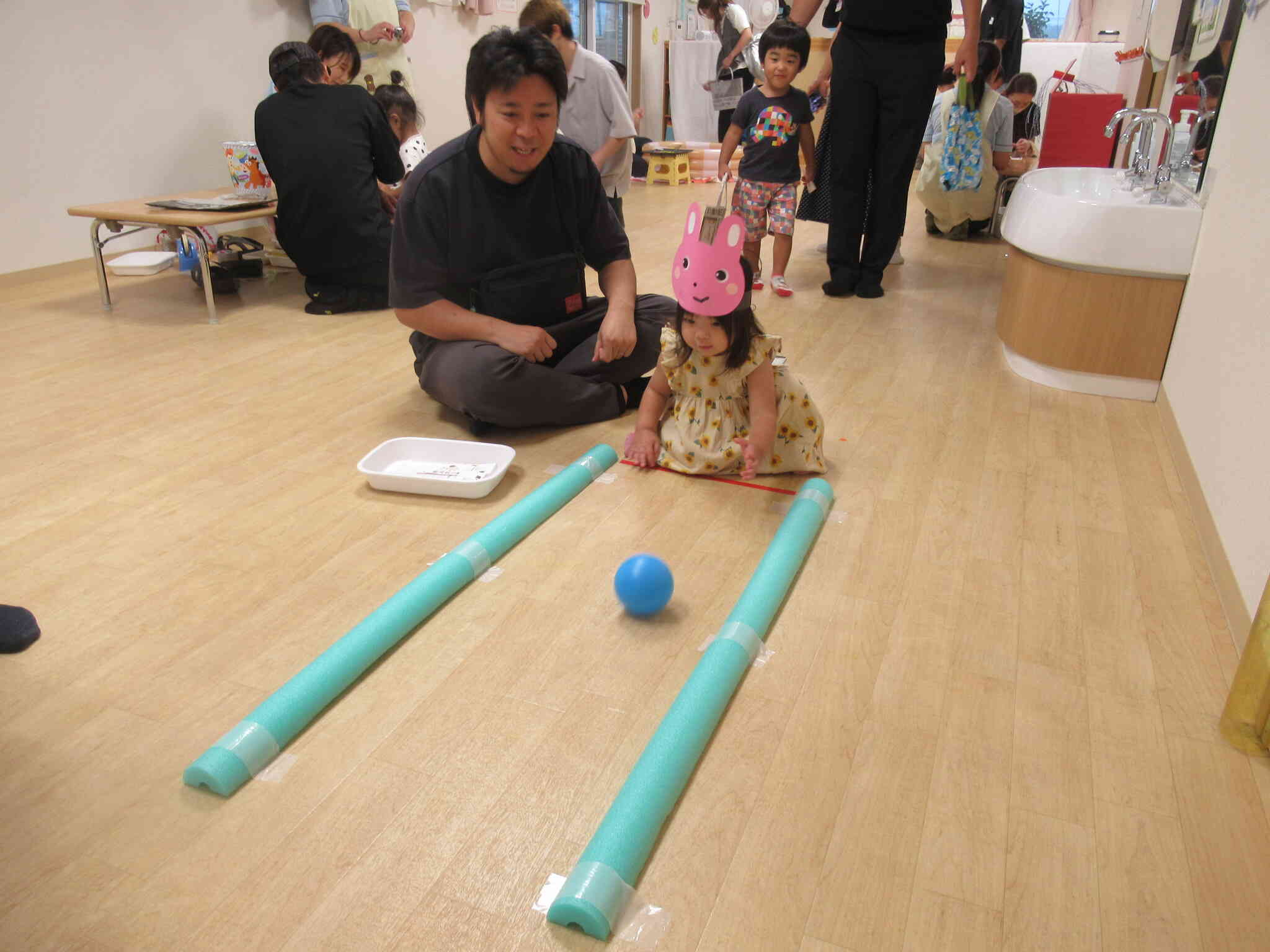 何本たおれるかな？