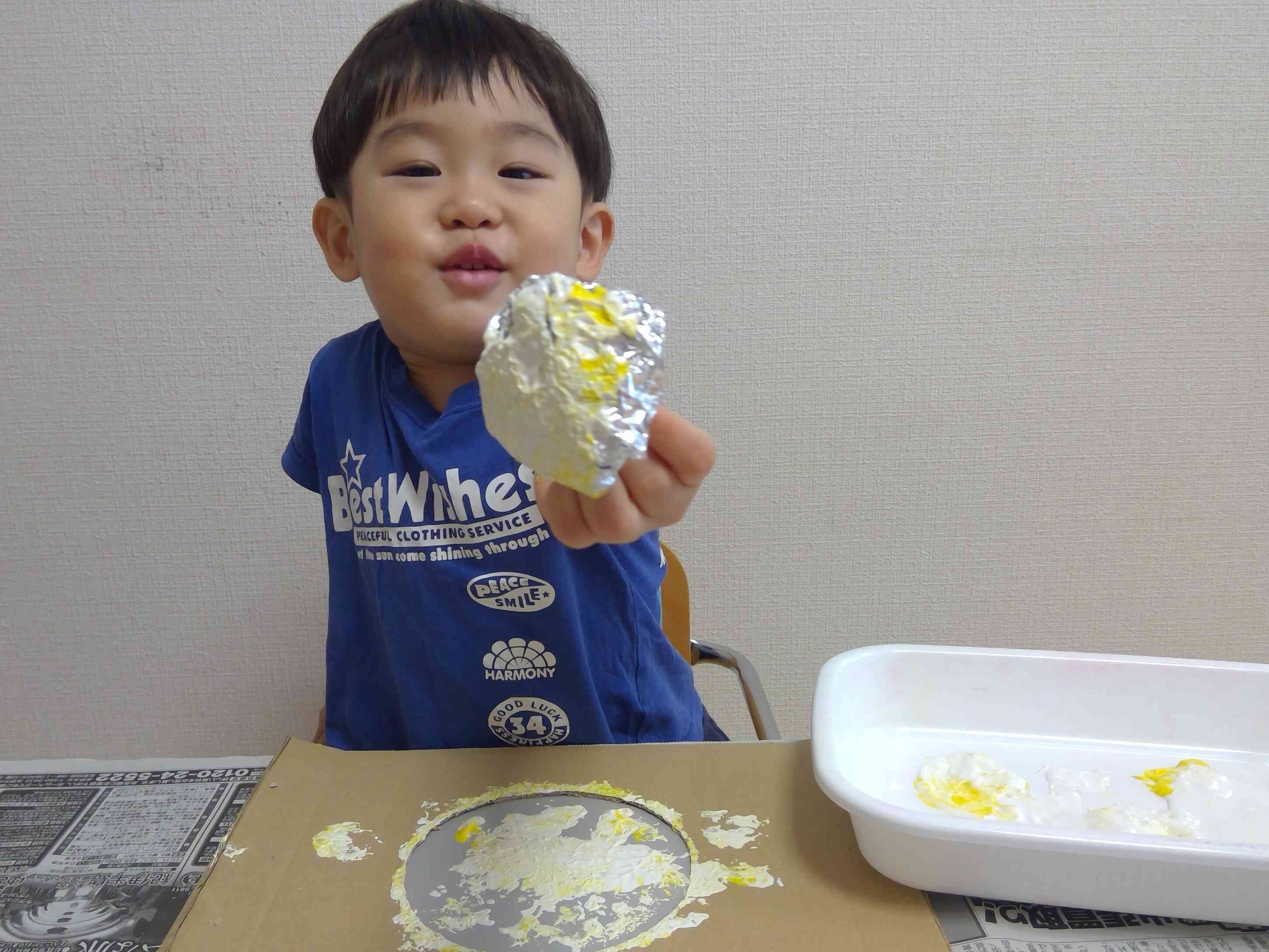 あひる組　今月の製作は...