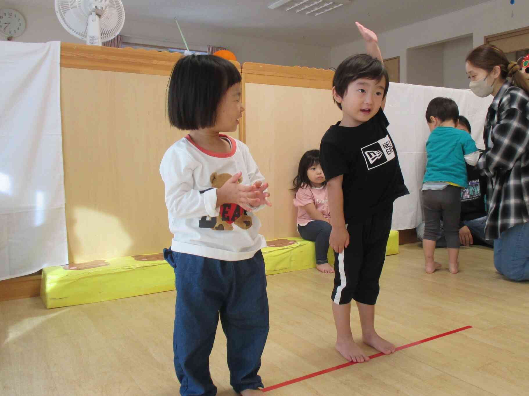 うさぎ組　ふれあい運動会