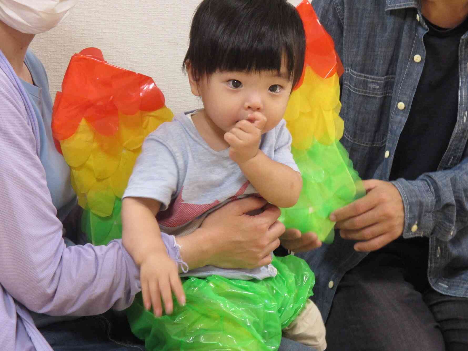 蝶になってホッと一息♪