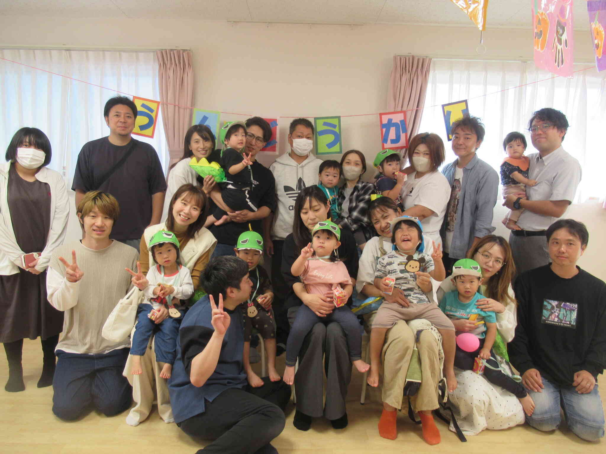 お家の方と一緒の楽しい時間になりました♡