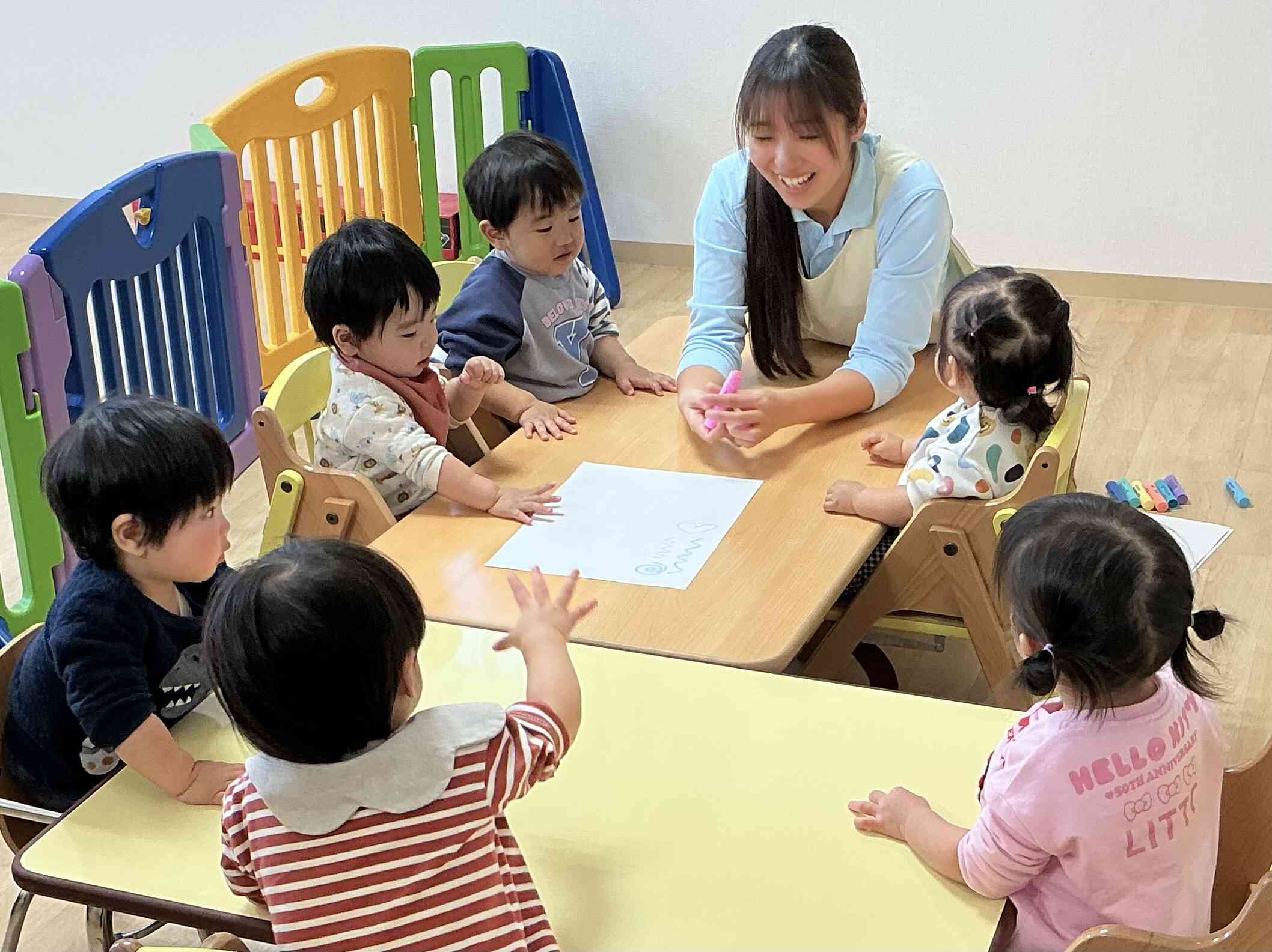 ひよこ組⭐︎初めてのクレヨン!