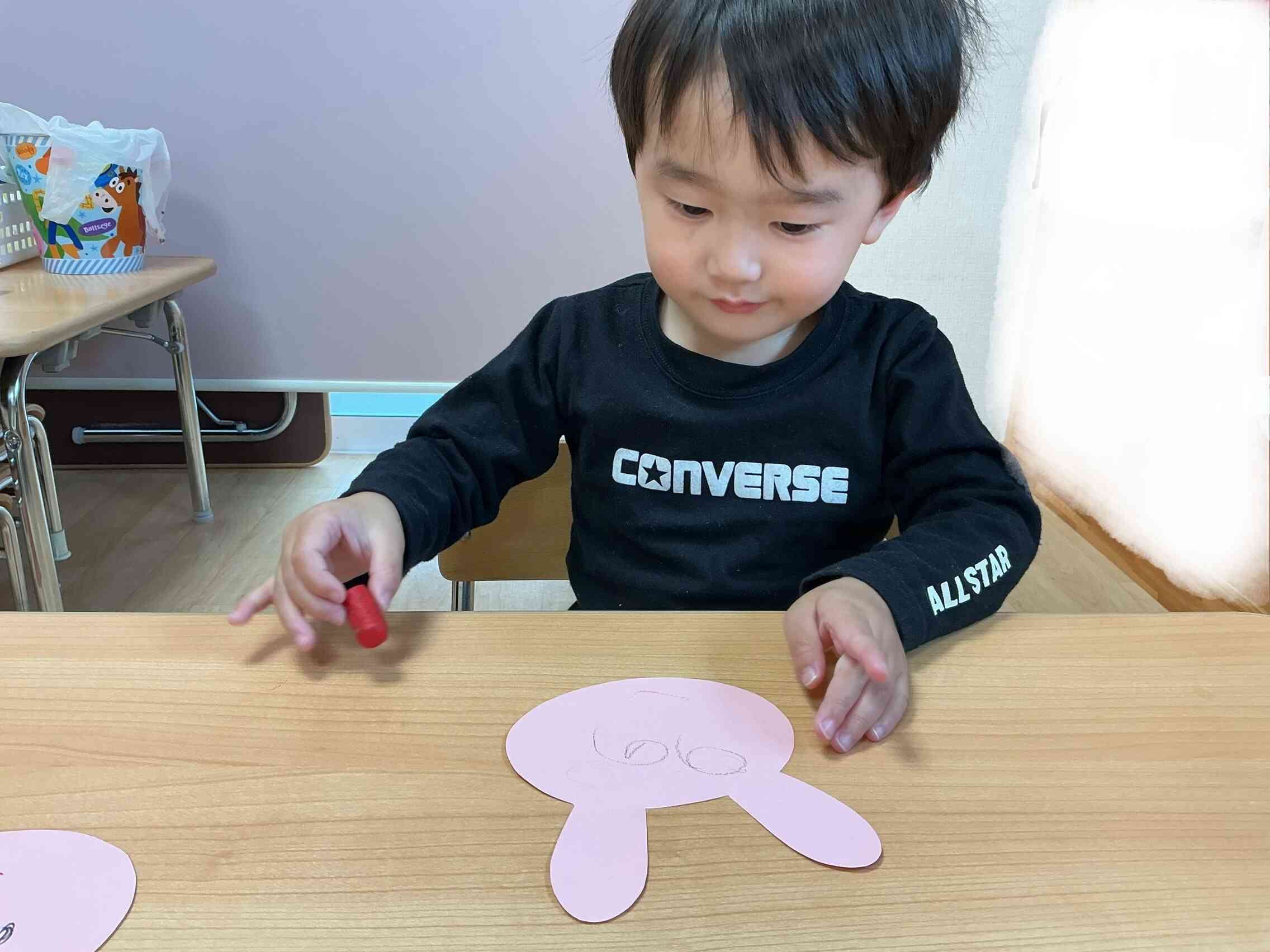 うさぎ組　七五三製作