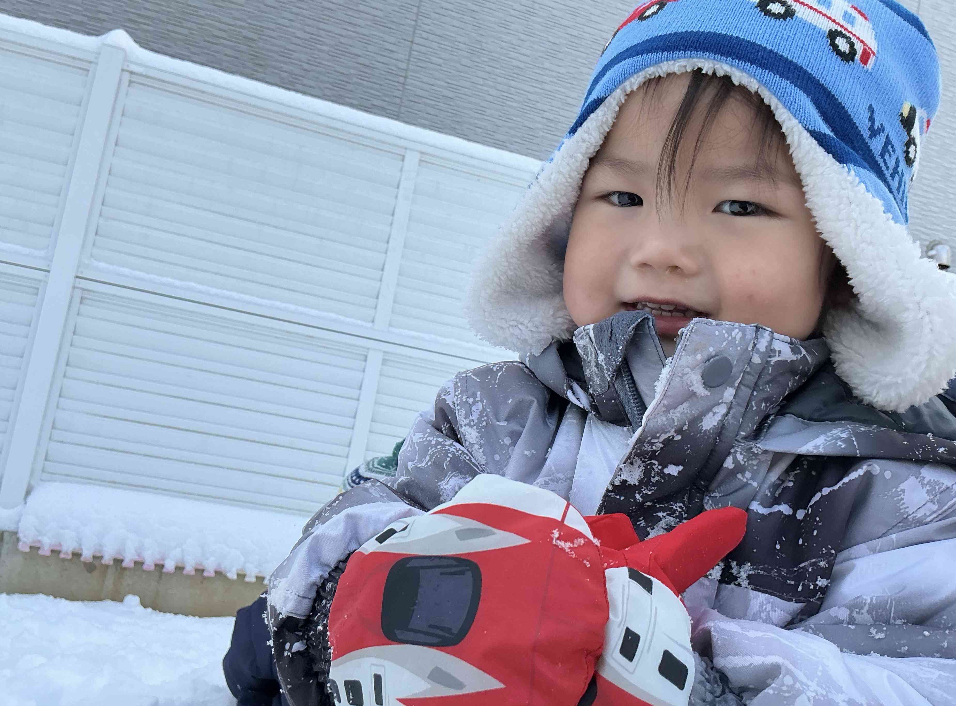 雪遊び大好き‼︎