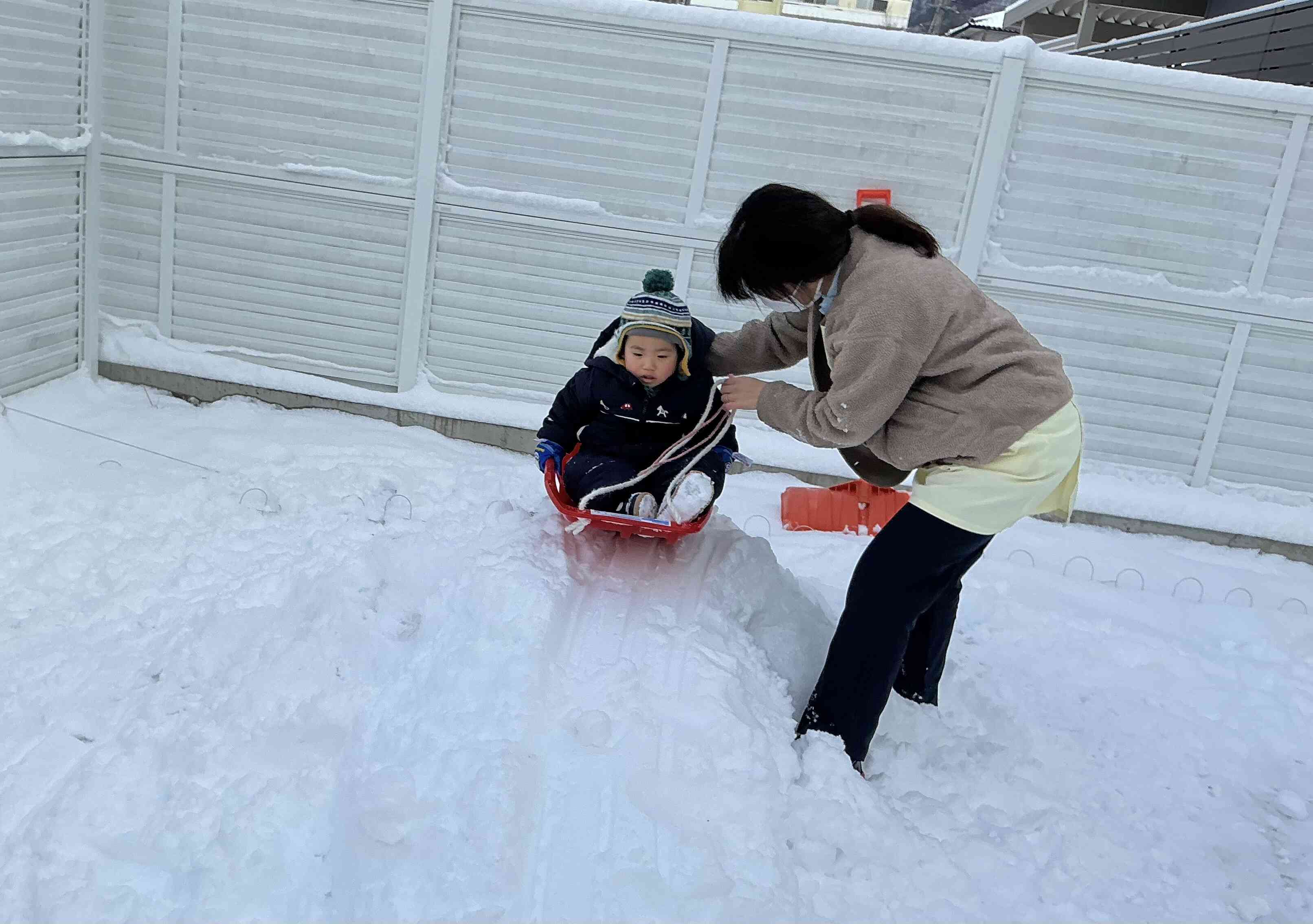 ちょっとドキドキ…こわいかな?