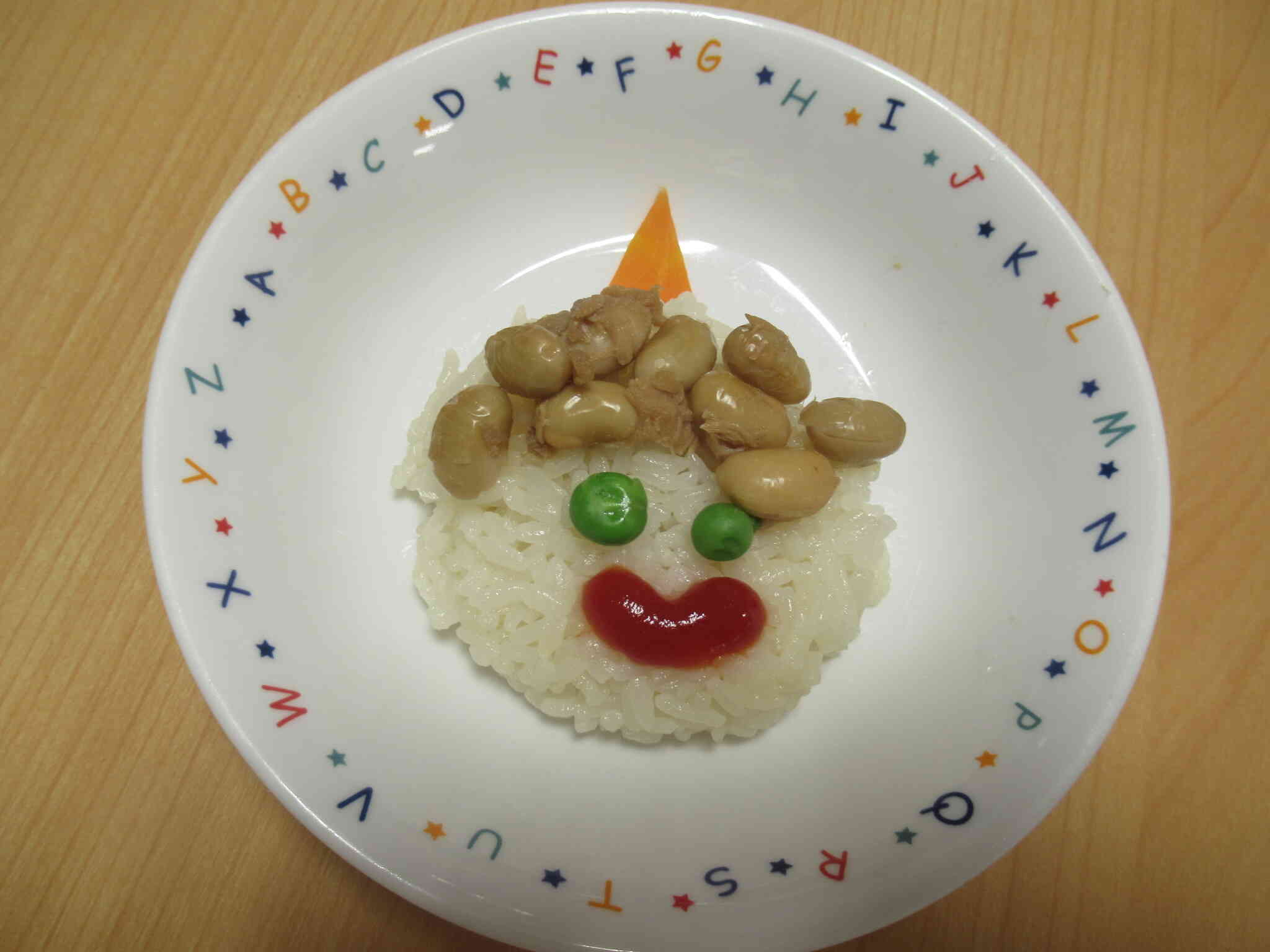 鬼のお豆ごはん