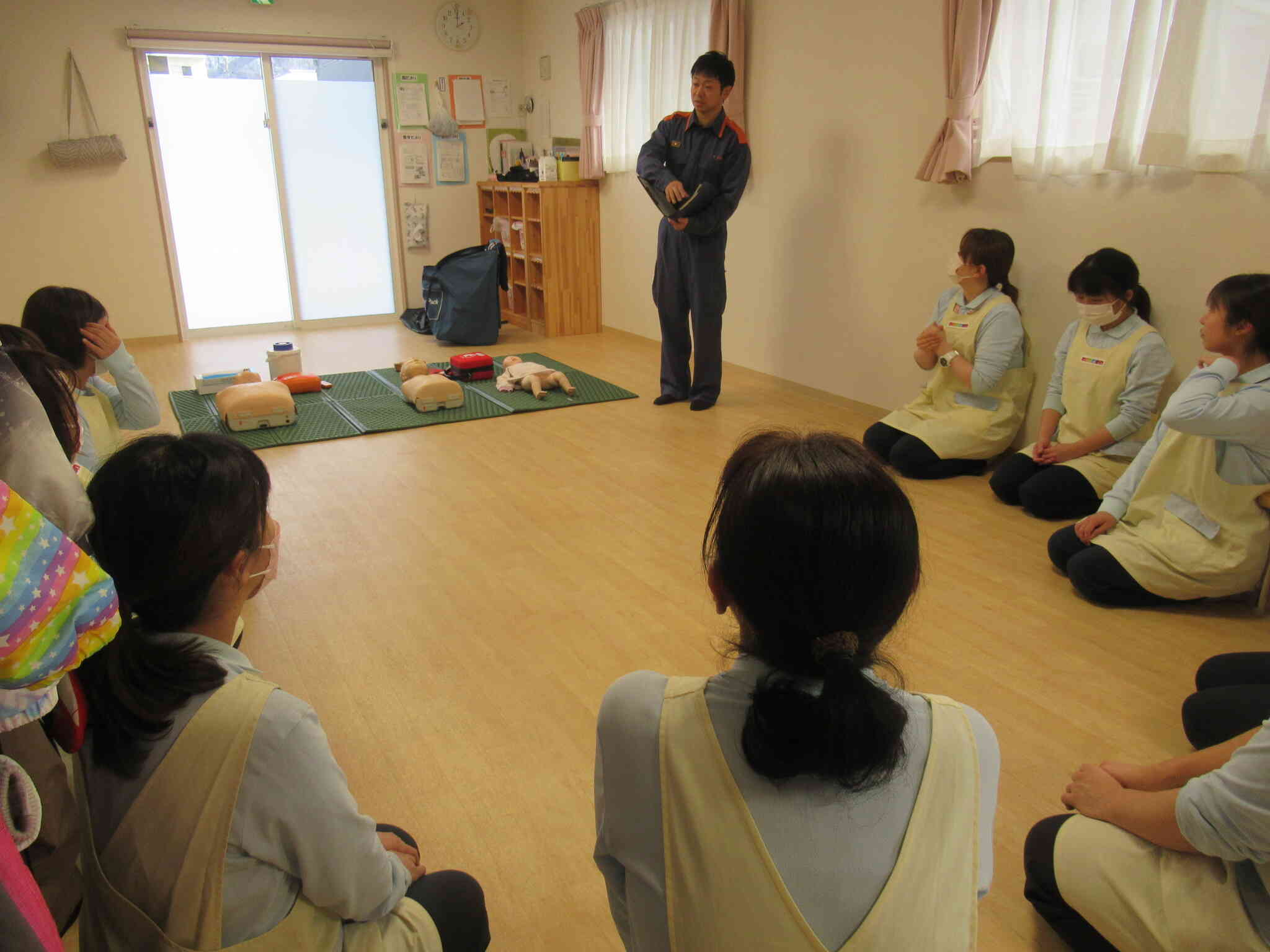 保育士全員で受講