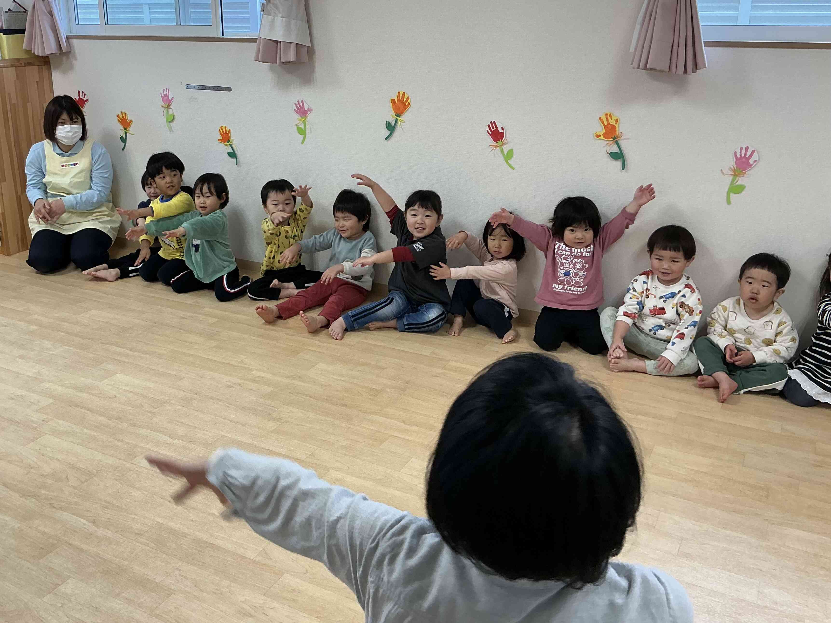 楽しいて遊びもたくさん教えてもらったよ♪