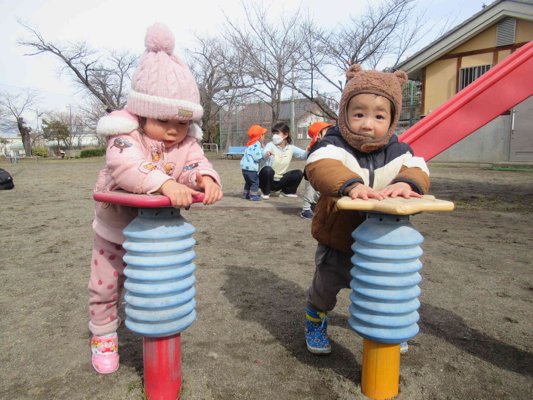 お友達と一緒に♪