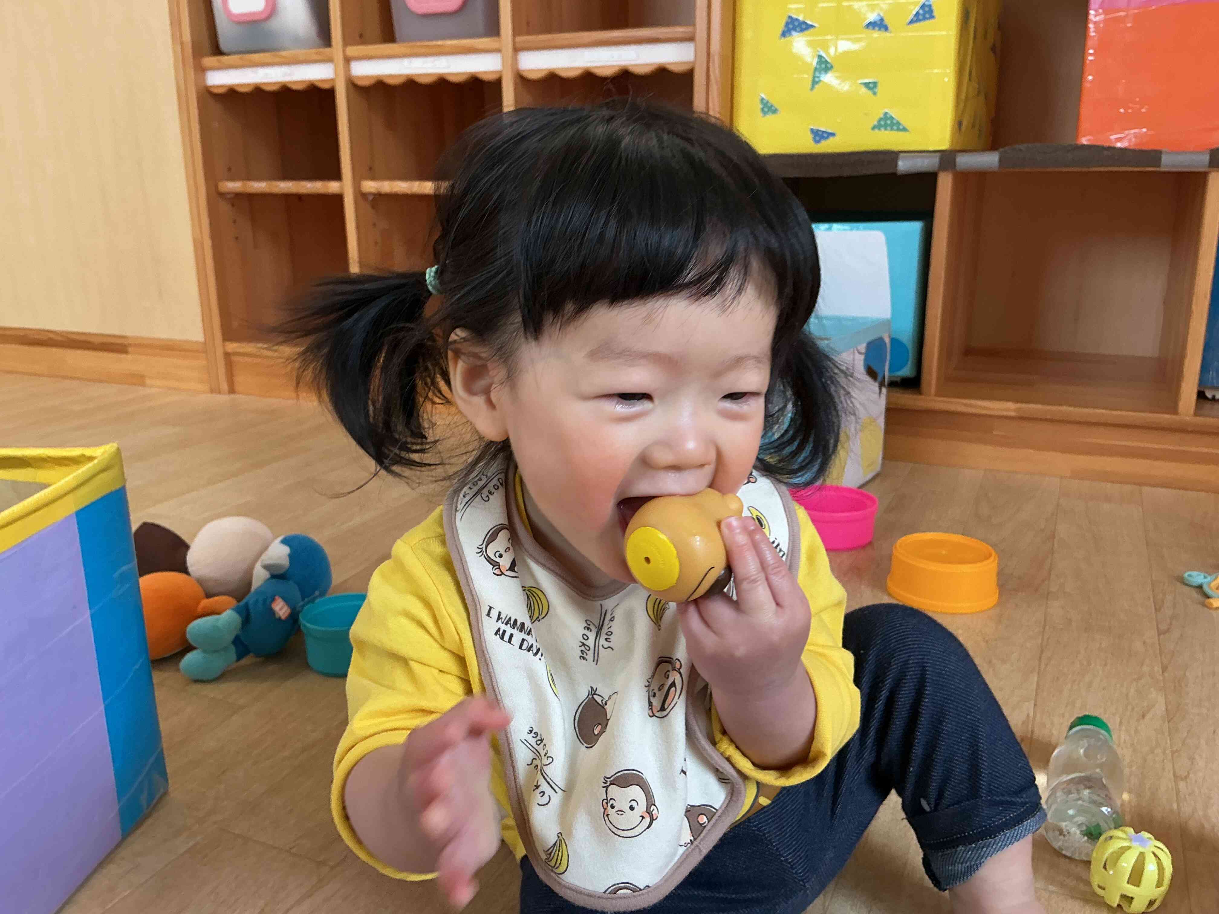 笑顔も見られるように…