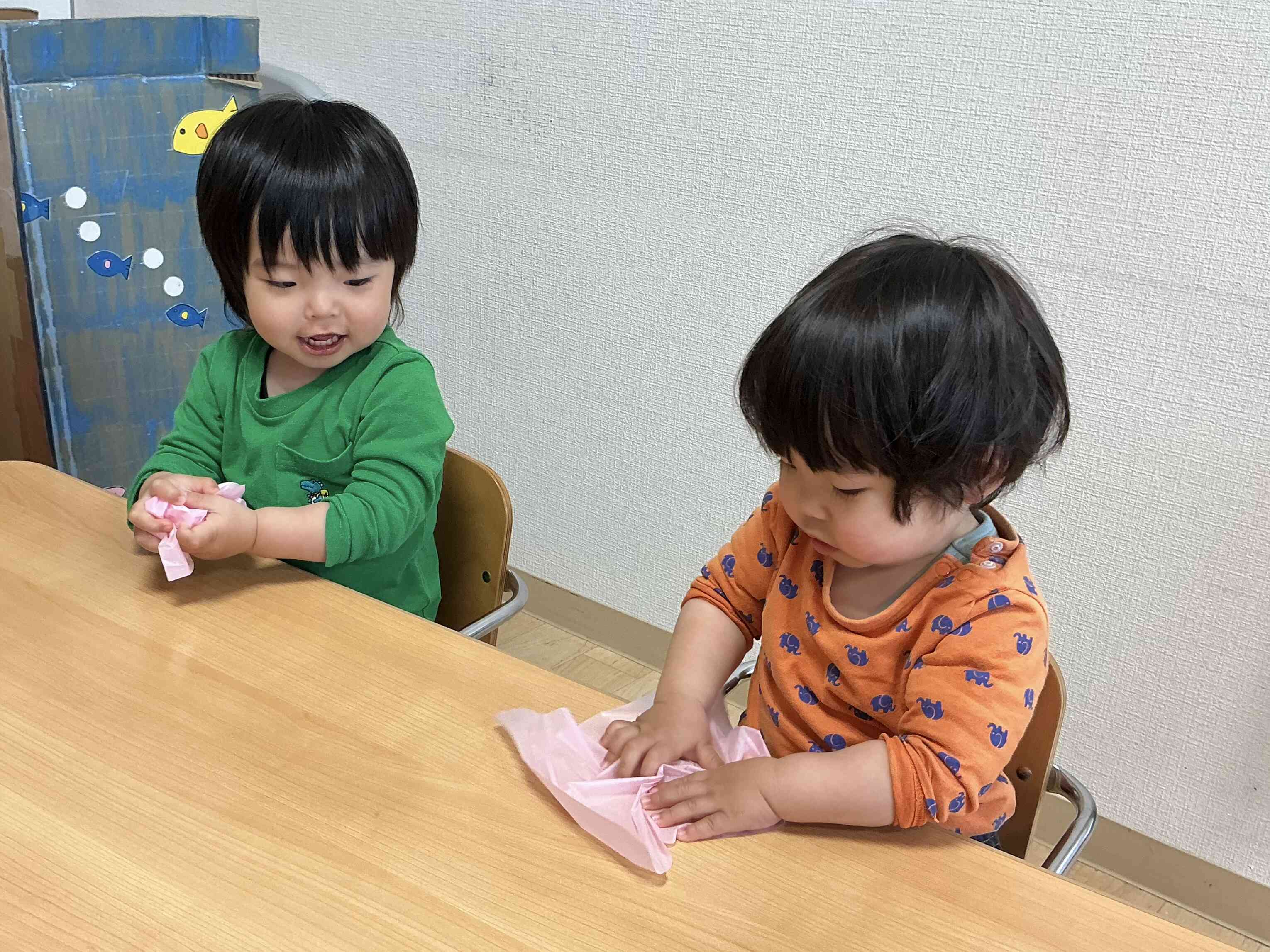 あひる組 こいのぼり製作